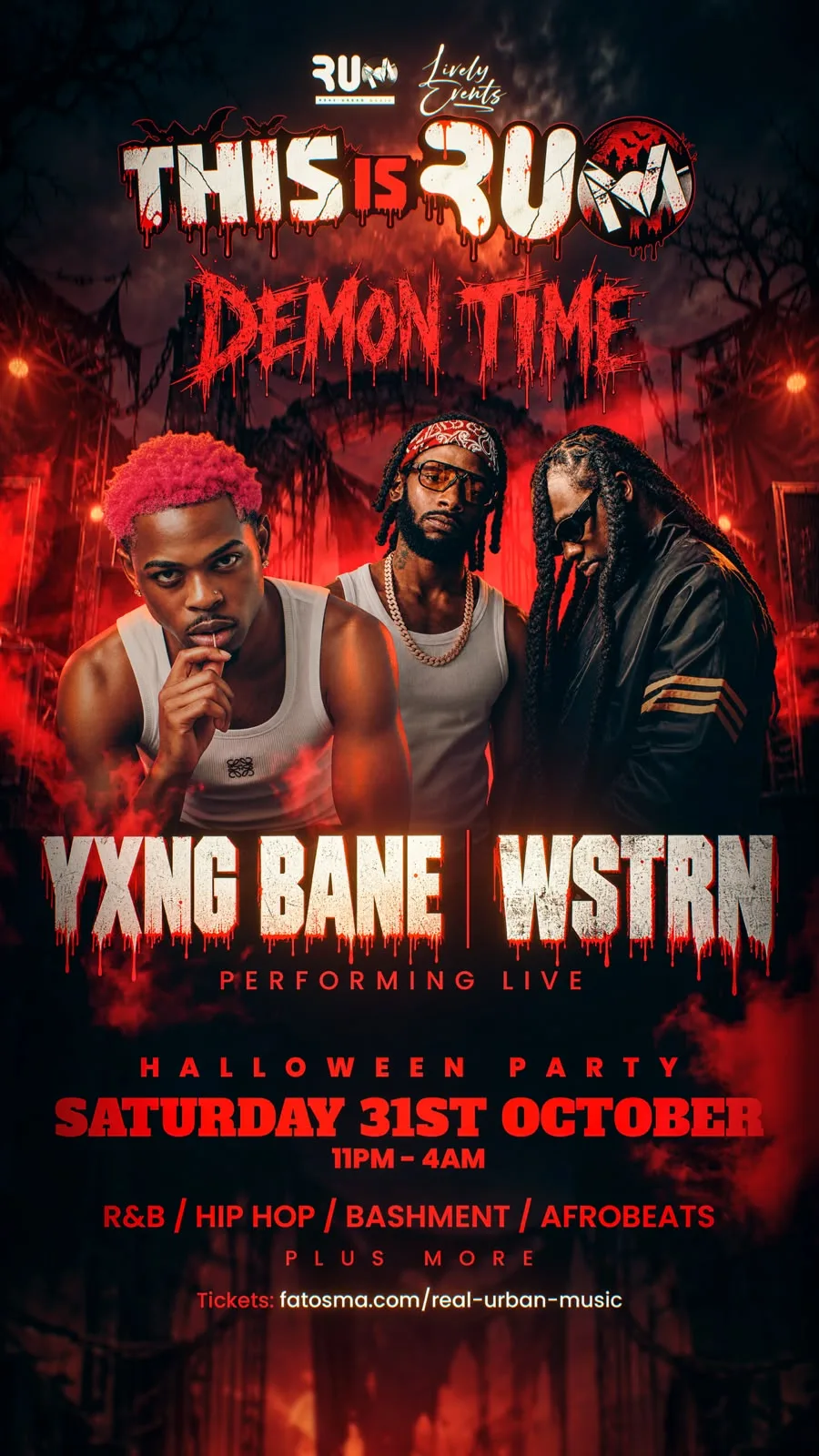 READING: THIS IS R.U.M 'DEMON TIME' with YXNG BANE & WSTRN at Playlist Live