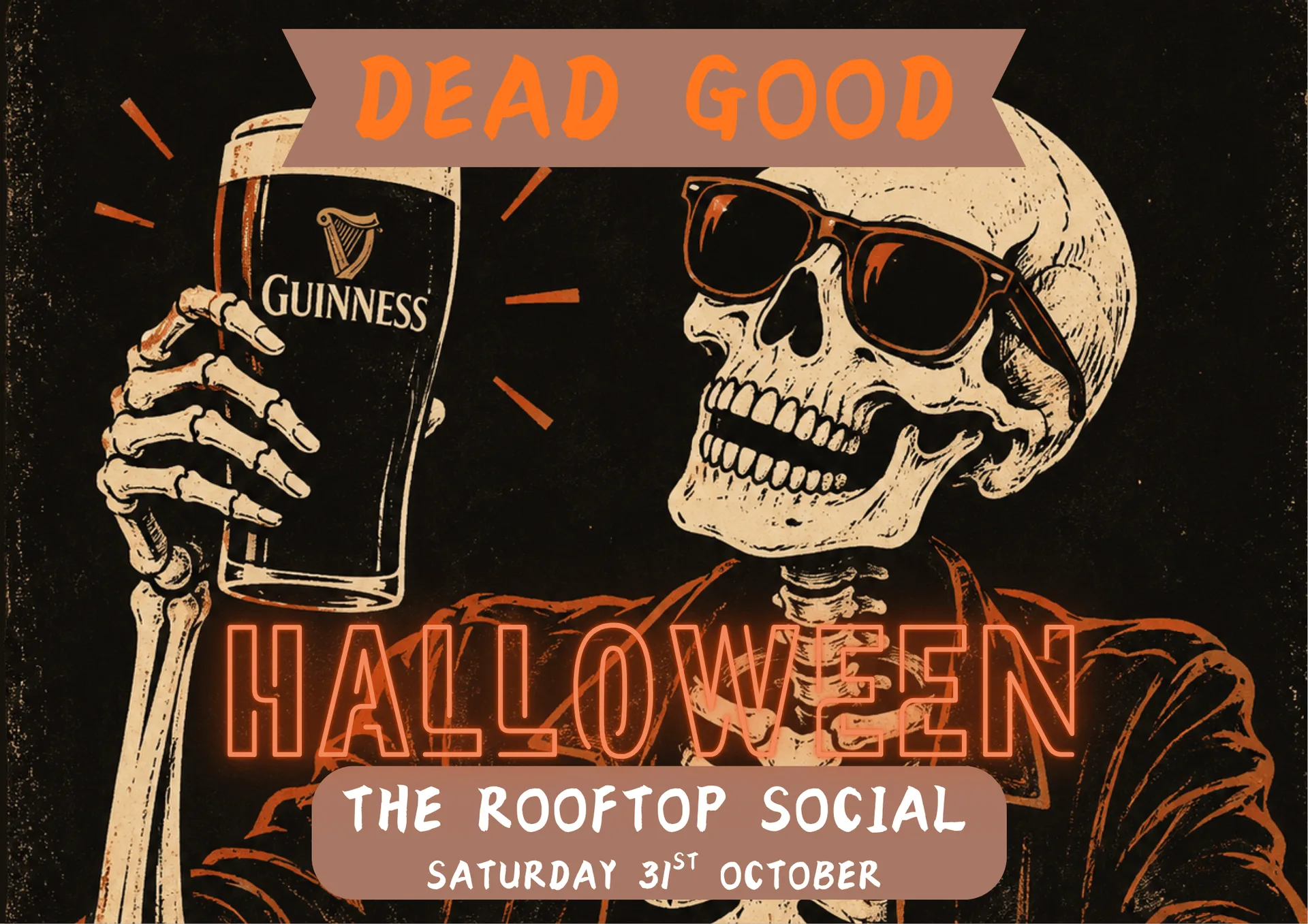 DEAD GOOD 💀 Halloween at The Rooftop Social