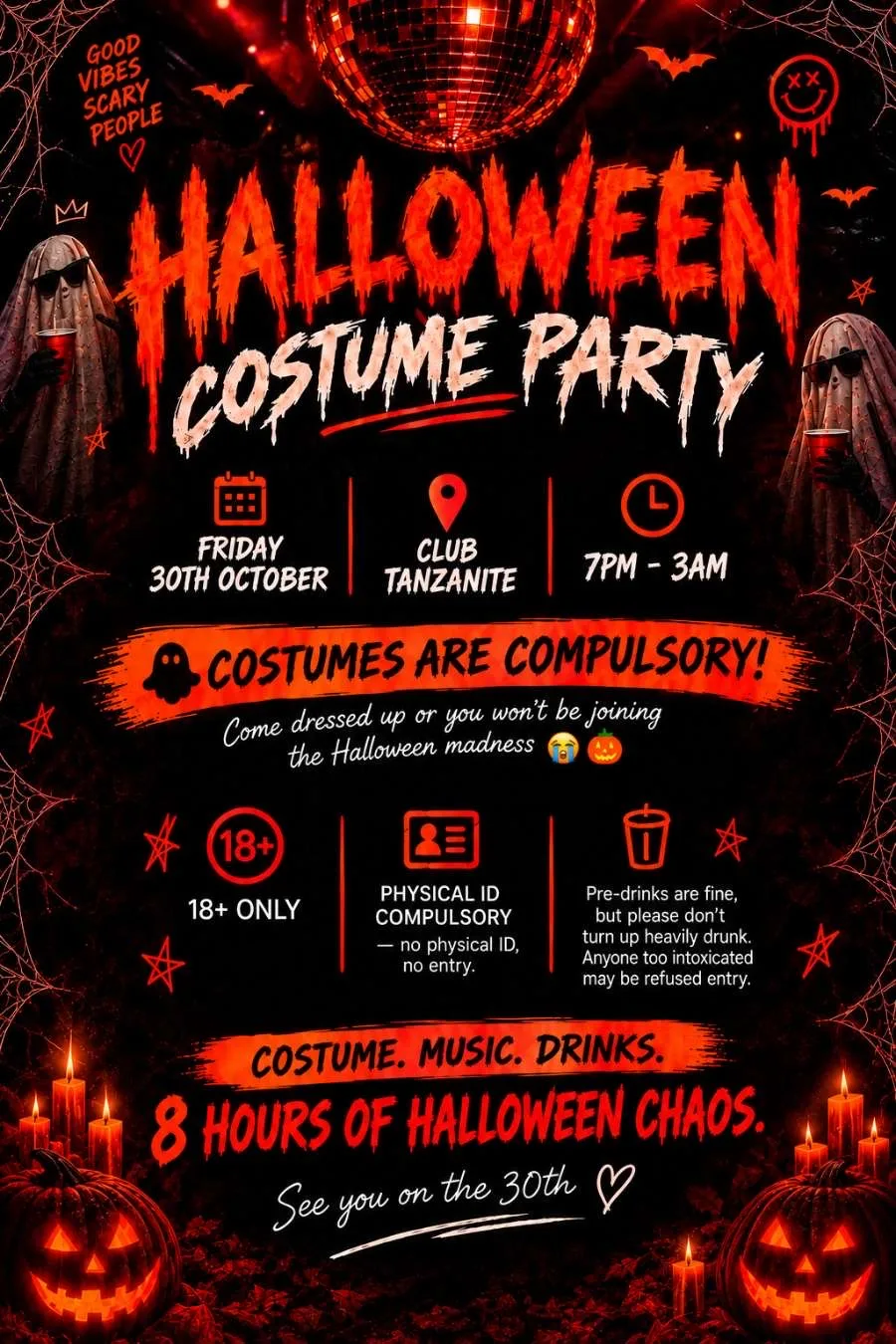 Halloweekend at Club Tanzanite