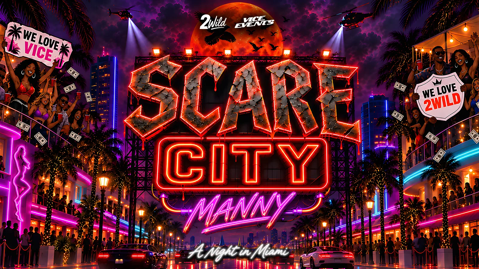 SCARE CITY MANNY - A Night In Miami🎃