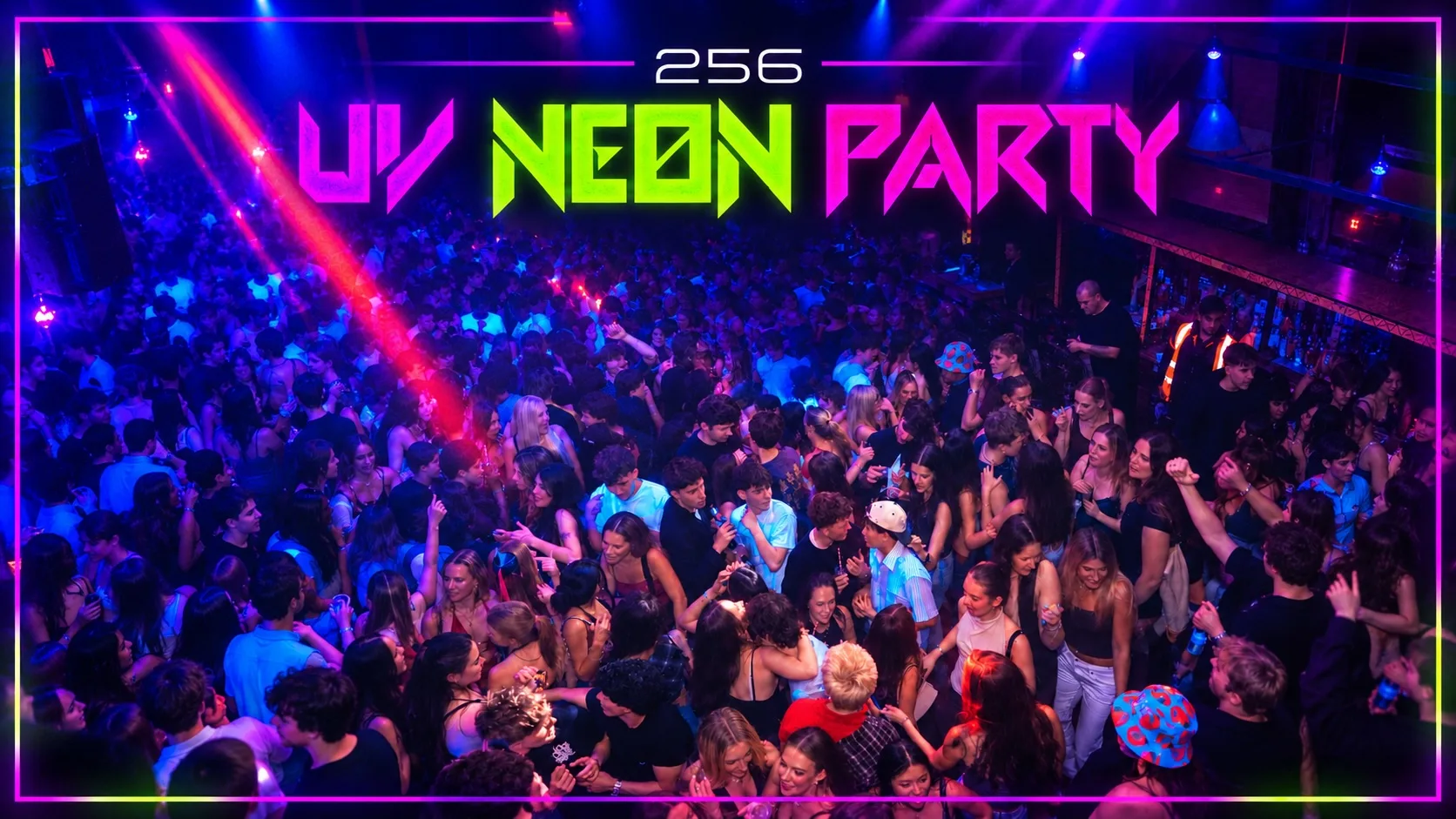 Freshers UV Neon Party at 256 Wilmslow Road