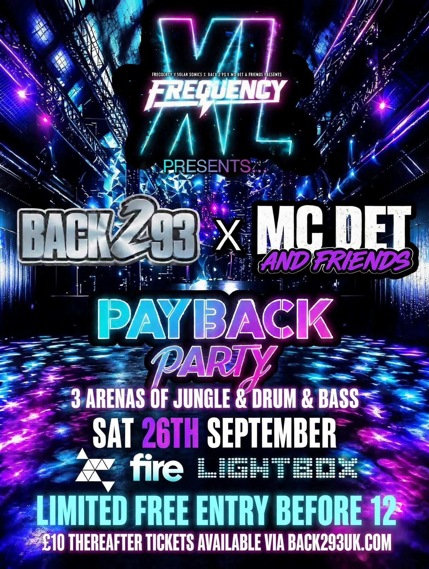 BACK TO 93 & MC DETT at Fire Nightclub
