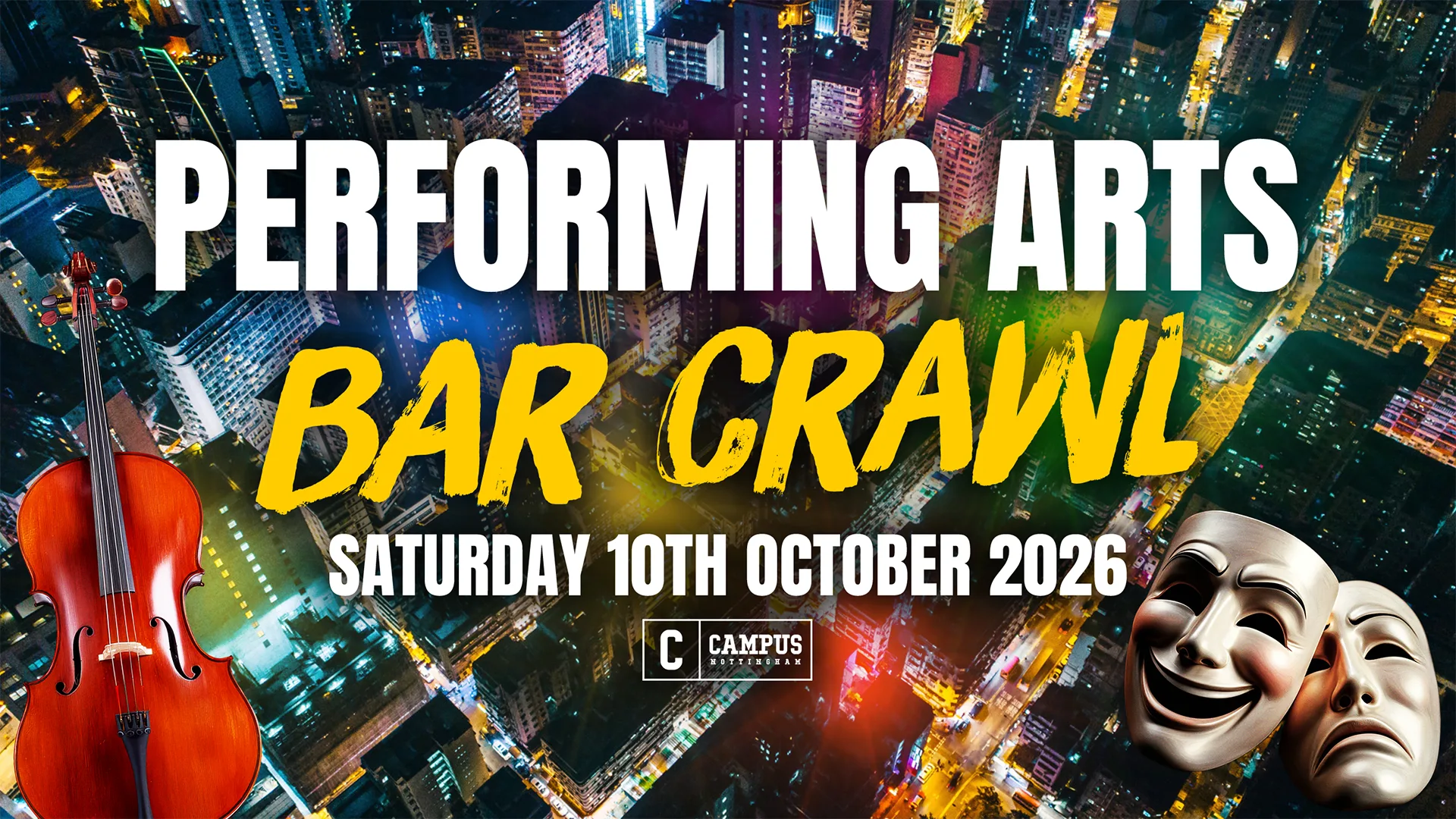 UoN Performing Arts Bar Crawl!