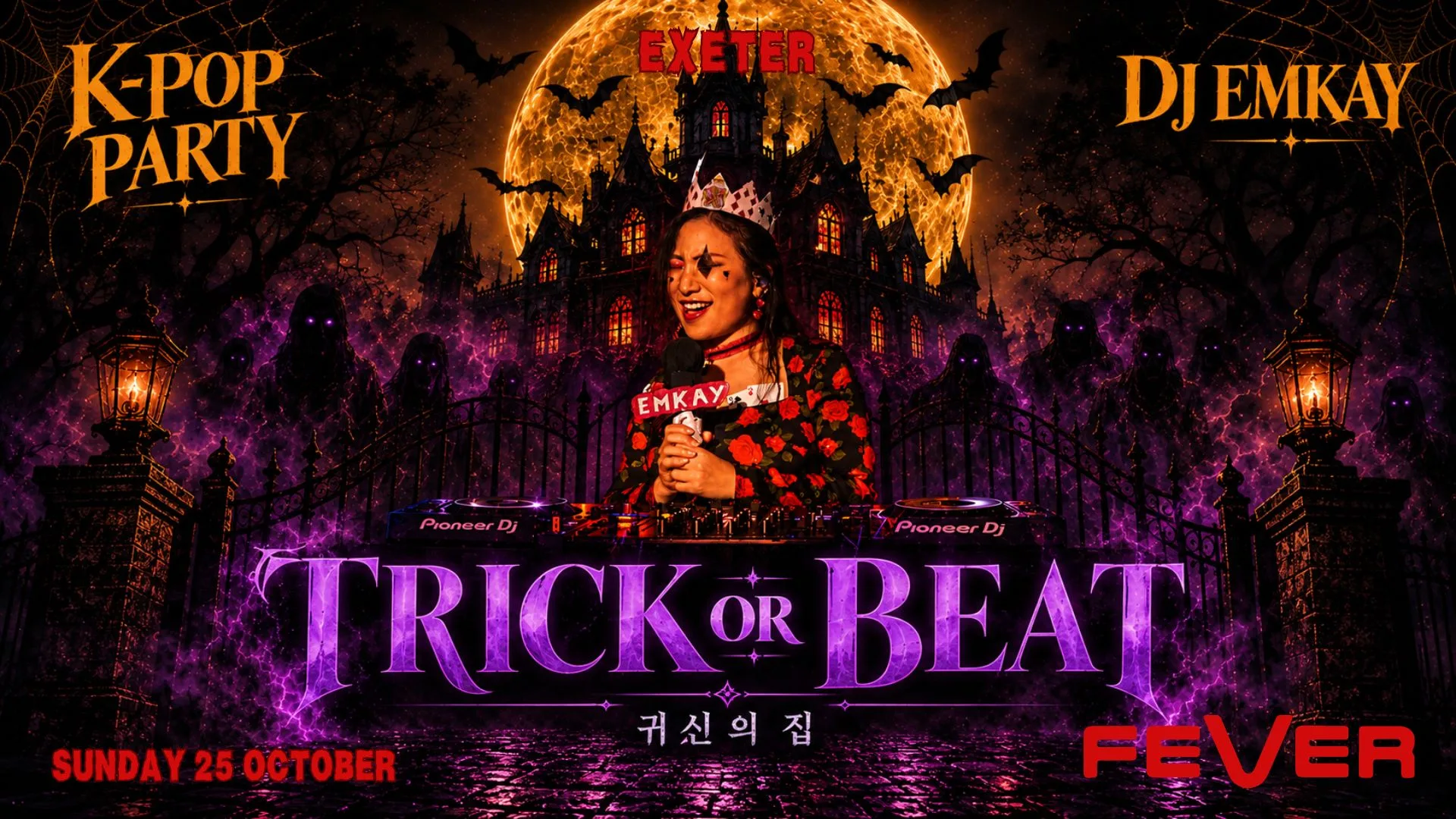 Exeter KPOP HALLOWEEN "TRICK OR BEAT" with DJ EMKAY | Sunday 25th October