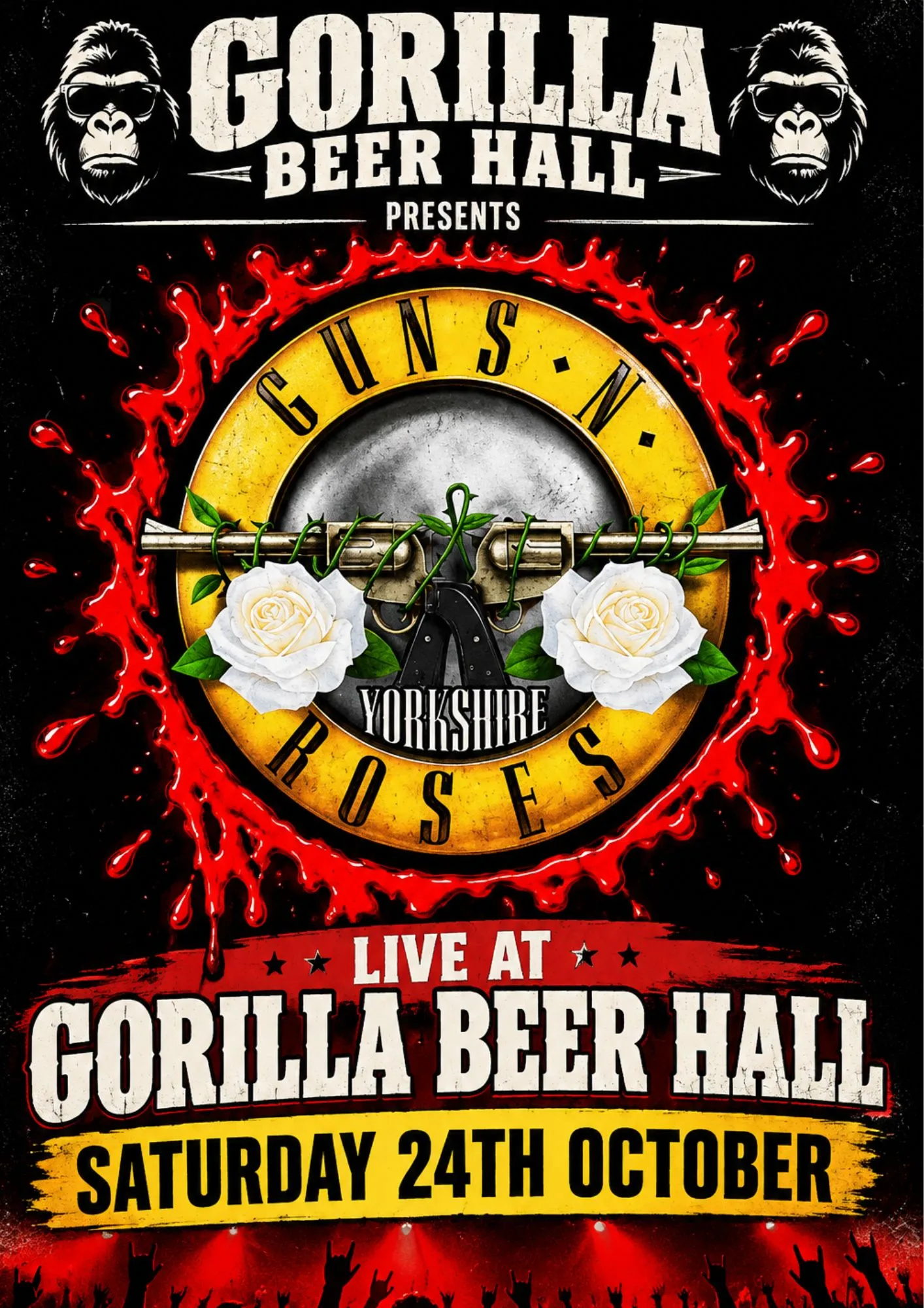 Guns N Yorkshire Roses ‘26 at Gorilla Beer Hall