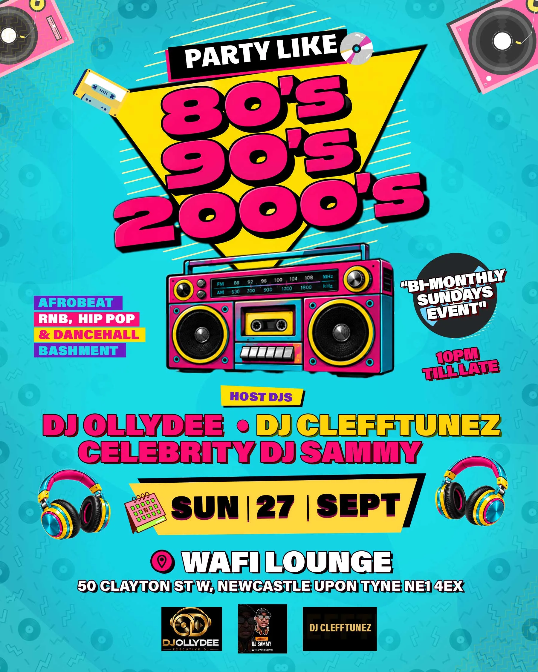 PARTY LIKE THE 80s, 90s & 2000s at Wafi Lounge & Restaurant