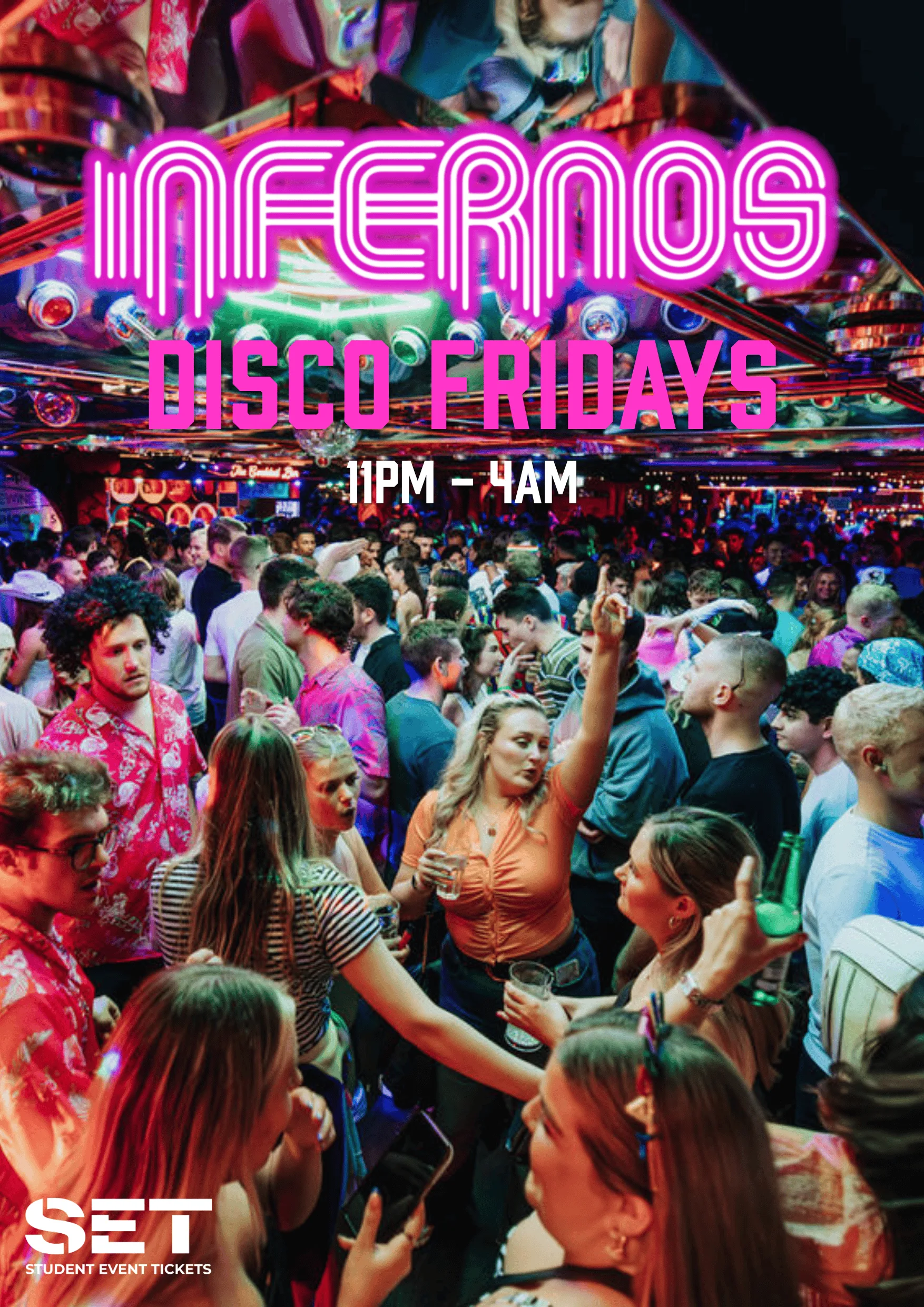 DISCO FRIDAYS @ INFERNOS CLAPHAM 25TH SEPTEMBER at Infernos Nightclub