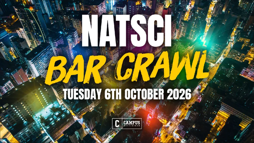 NatSci Bar Crawl at Nottingham Bierkeller
