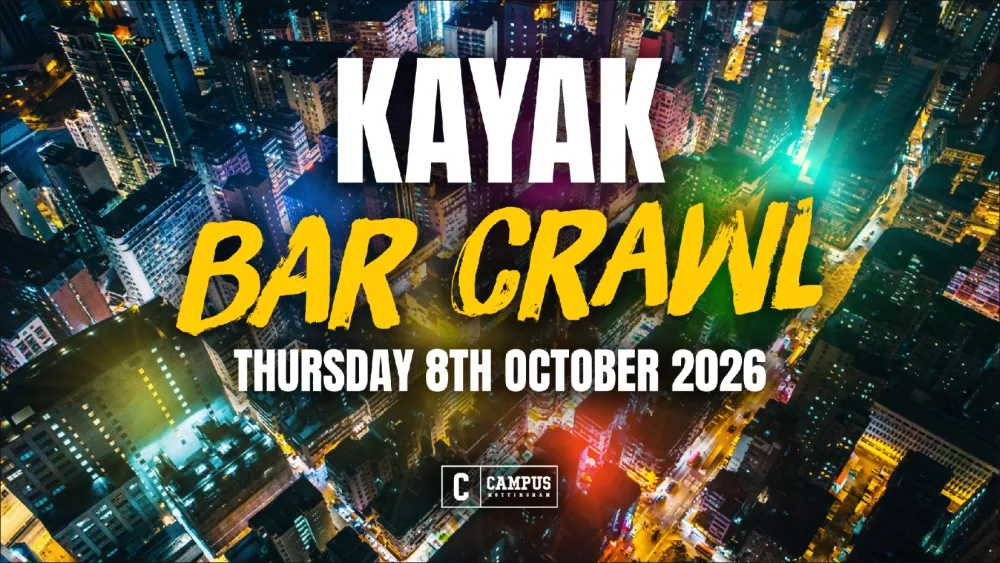 Kayak Bar Crawl at The Bierkeller Nottingham