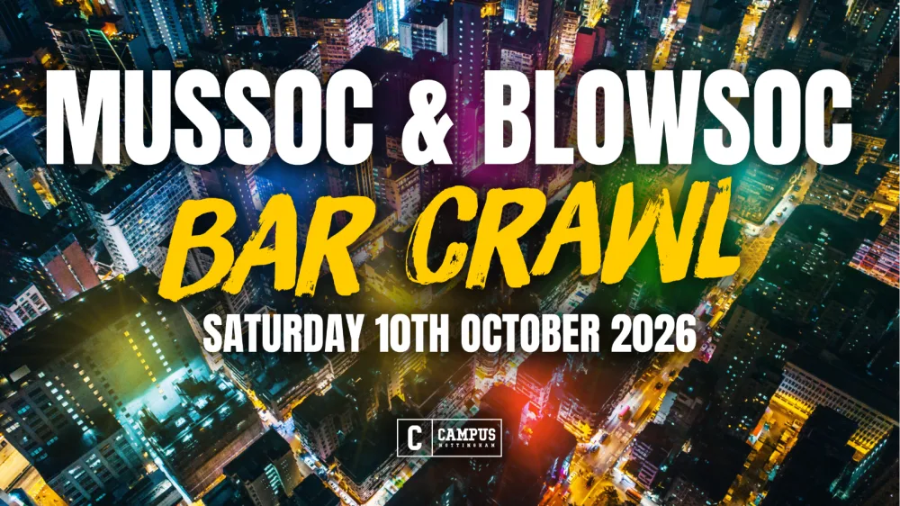 MusSoc & BlowSoc Bar Crawl