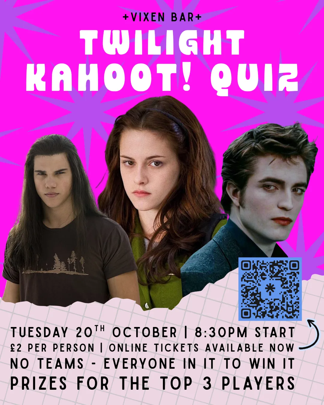 Twilight Kahoot! Quiz