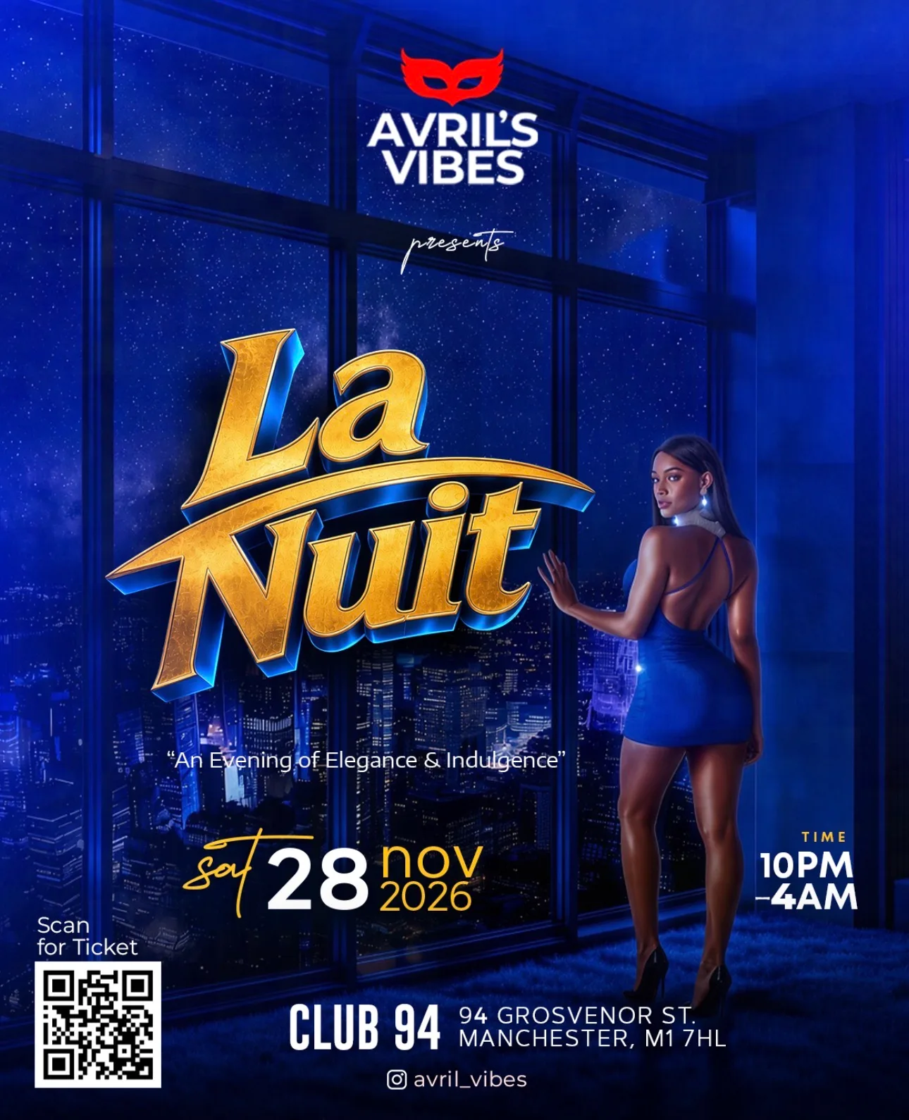 LA NUIT at CLUB94 MANCHESTER