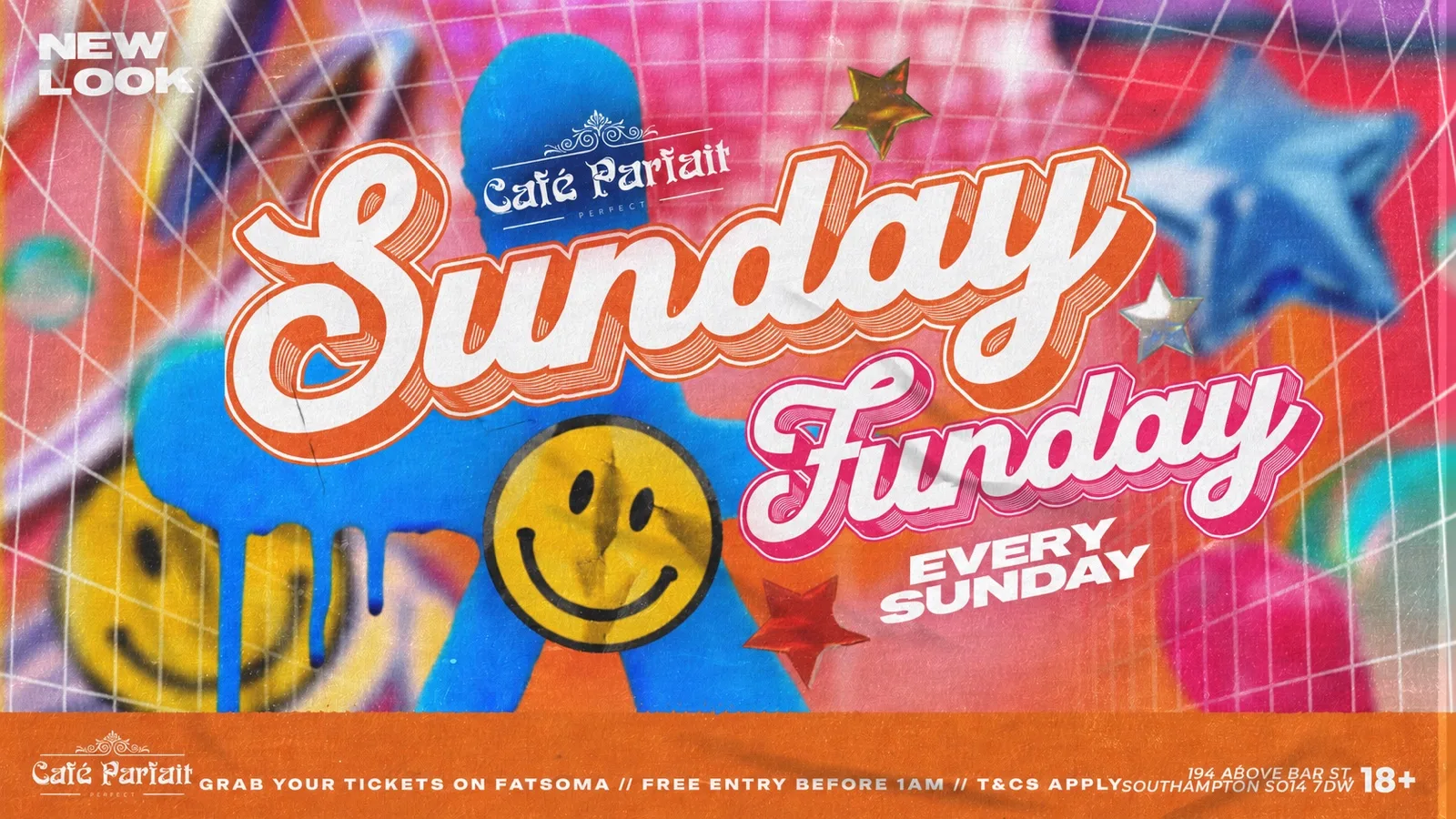 Sunday Funday! Half price drinks with a Sunday Funday Card! at Café Parfait