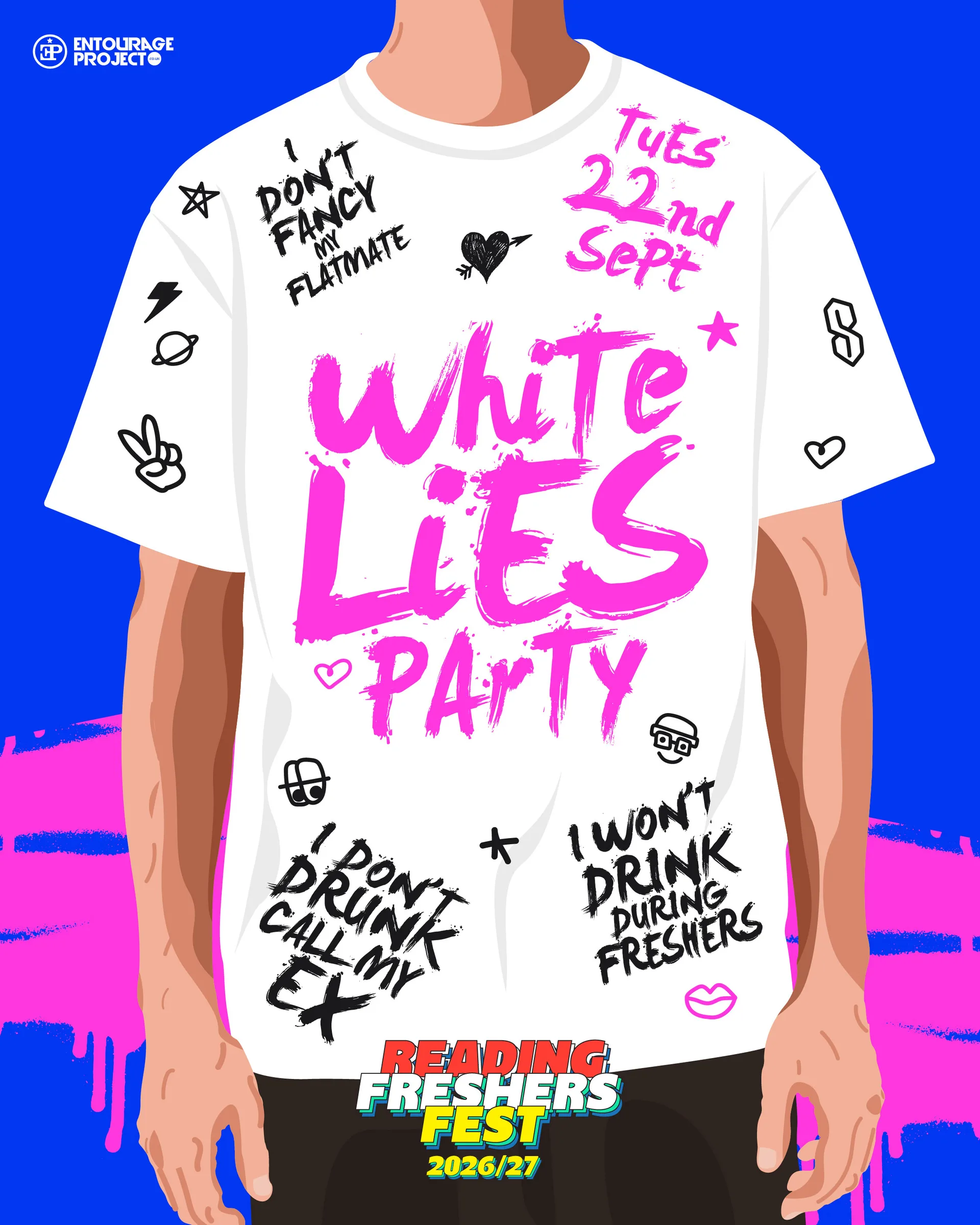 WHITE LIES PARTY @ GUN STREET🤥 (PART OF FRESHERS FEST 26) at Gun Street Garden