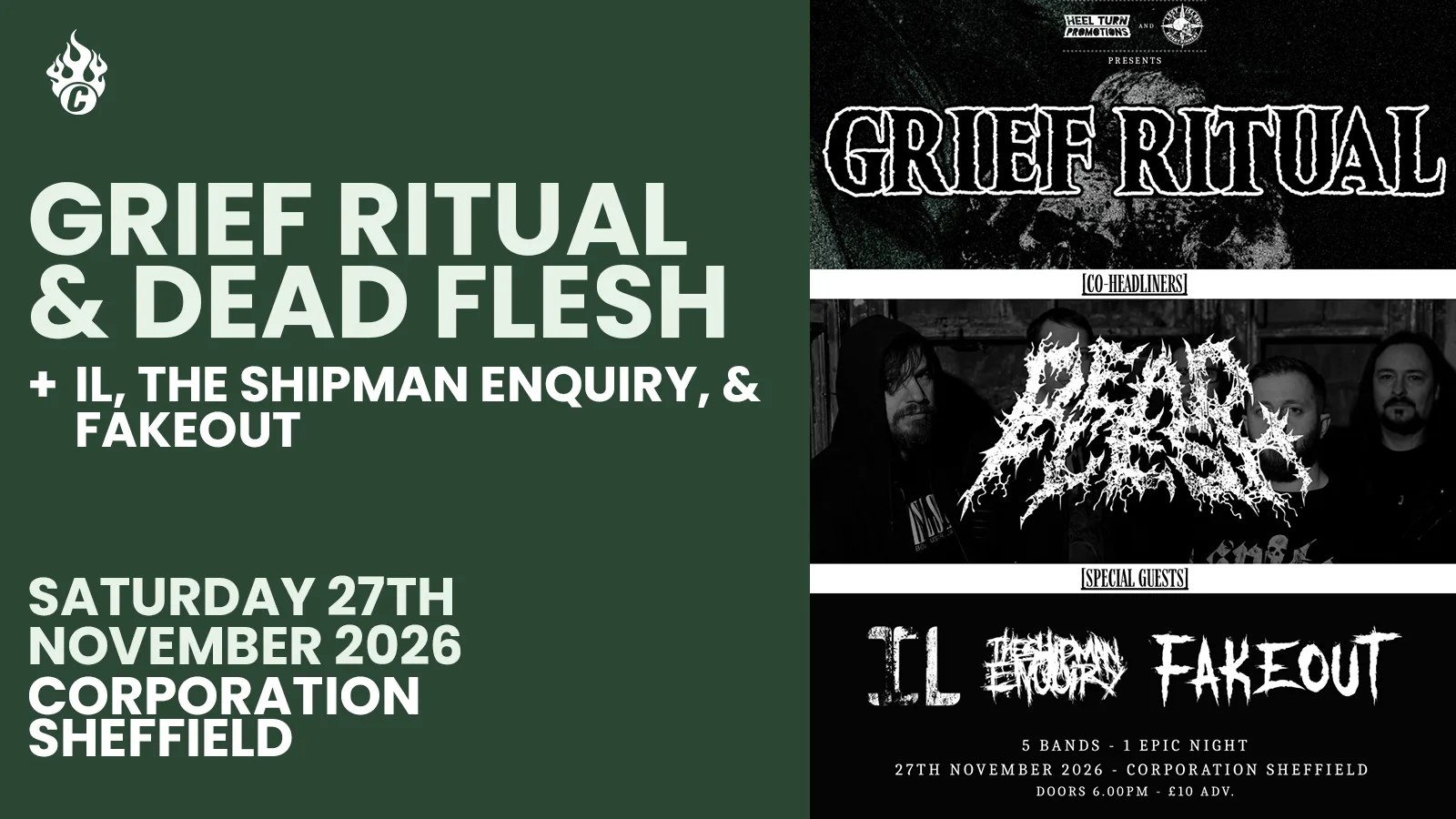 Grief Ritual & Dead Flesh show