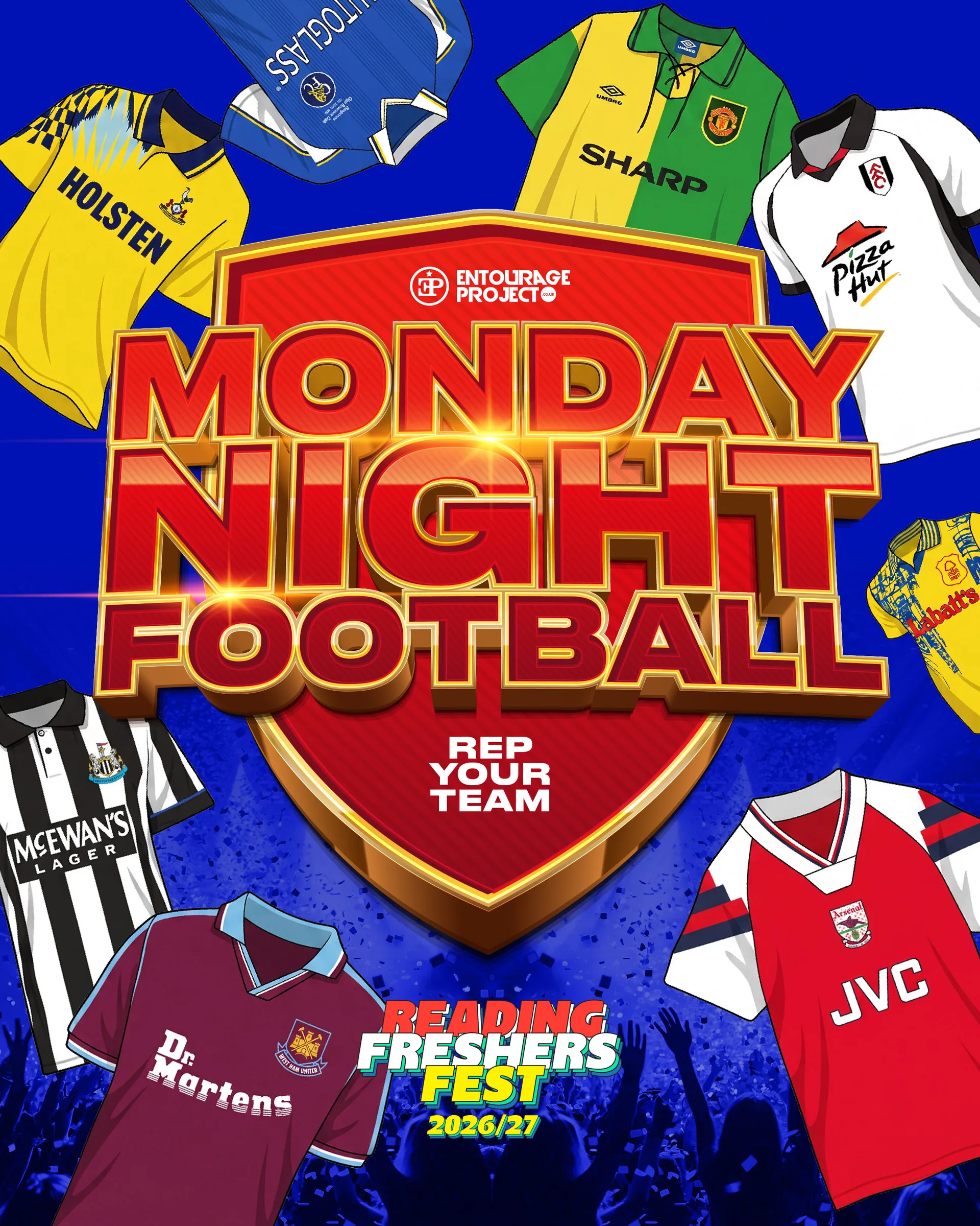 MONDAY NIGHT FOOTBALL @ POPWORLD🏟️ (PART OF FRESHERS FEST 26) at Popworld - Reading
