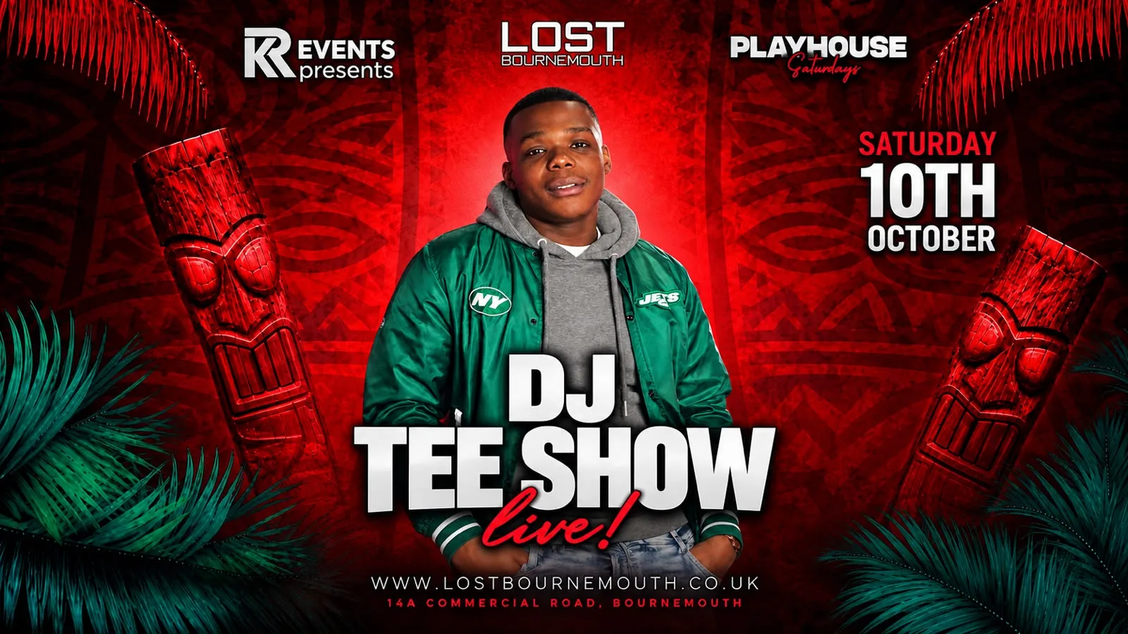 Playhouse Saturdays DJ TEE SHOW LIVE  🧸 @ Lost Bournemouth at Lost Bournemouth