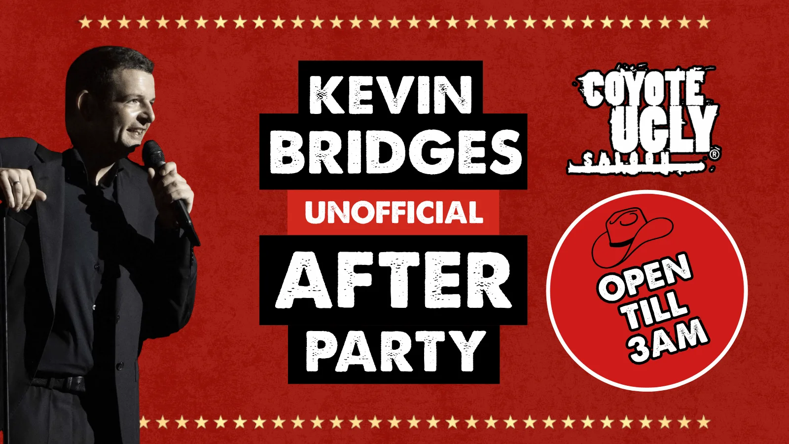 KEVIN BRIDGES UNOFFICIAL AFTERPARTY