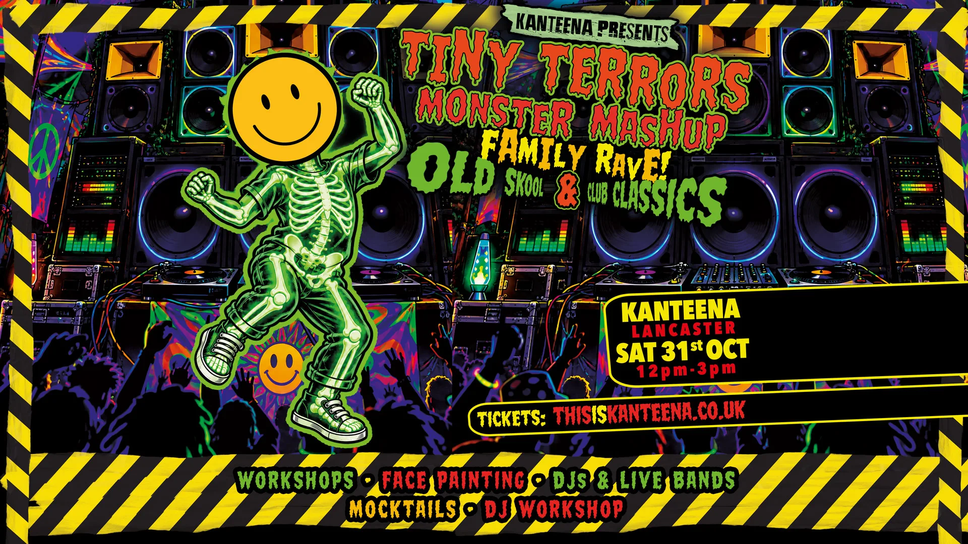 TINY TERRORS MONSTER MASH // Halloween Family rave at Kanteena