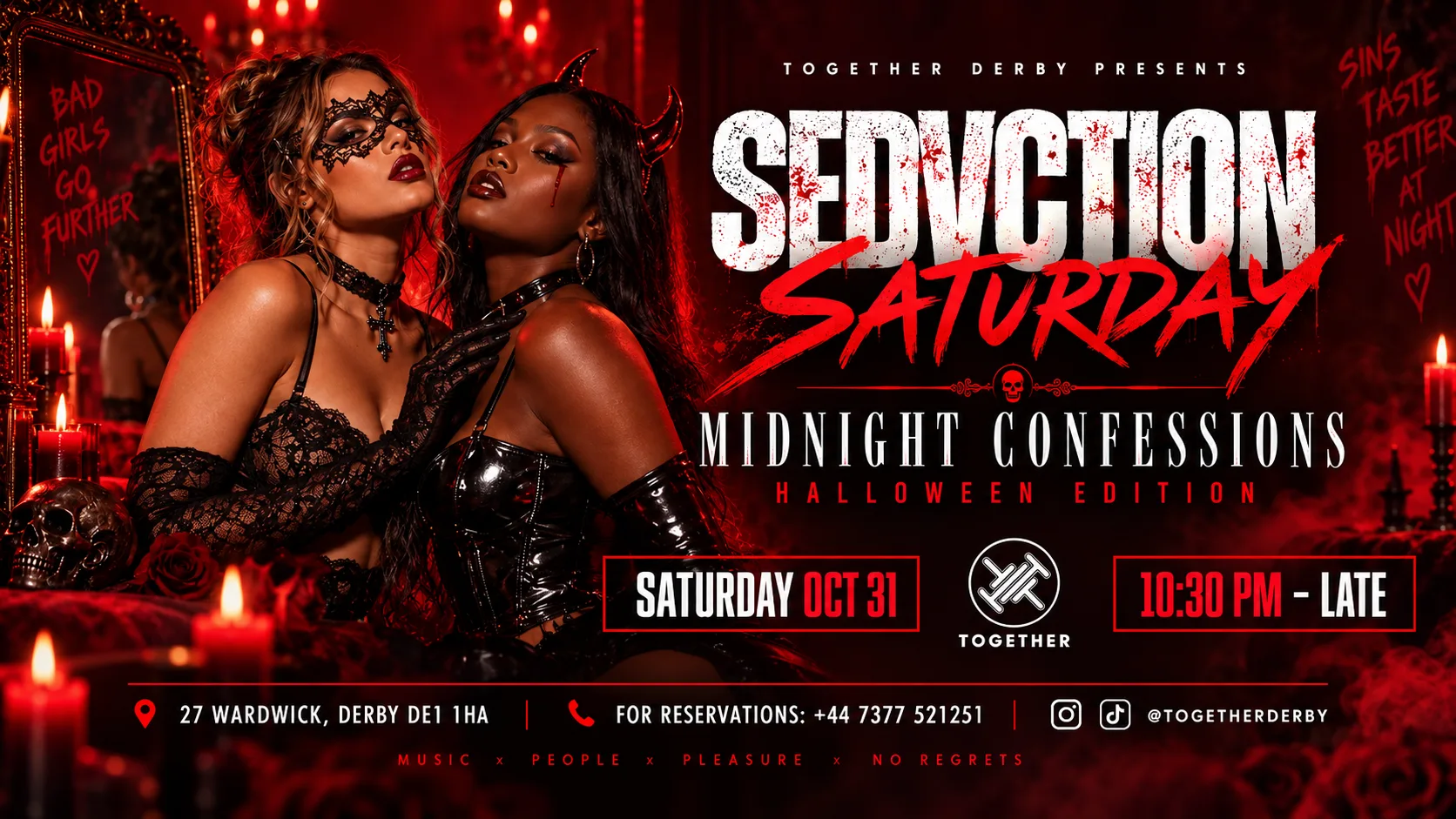 SEDVCTION SATURDAY: MIDNIGHT CONFESSIONS
