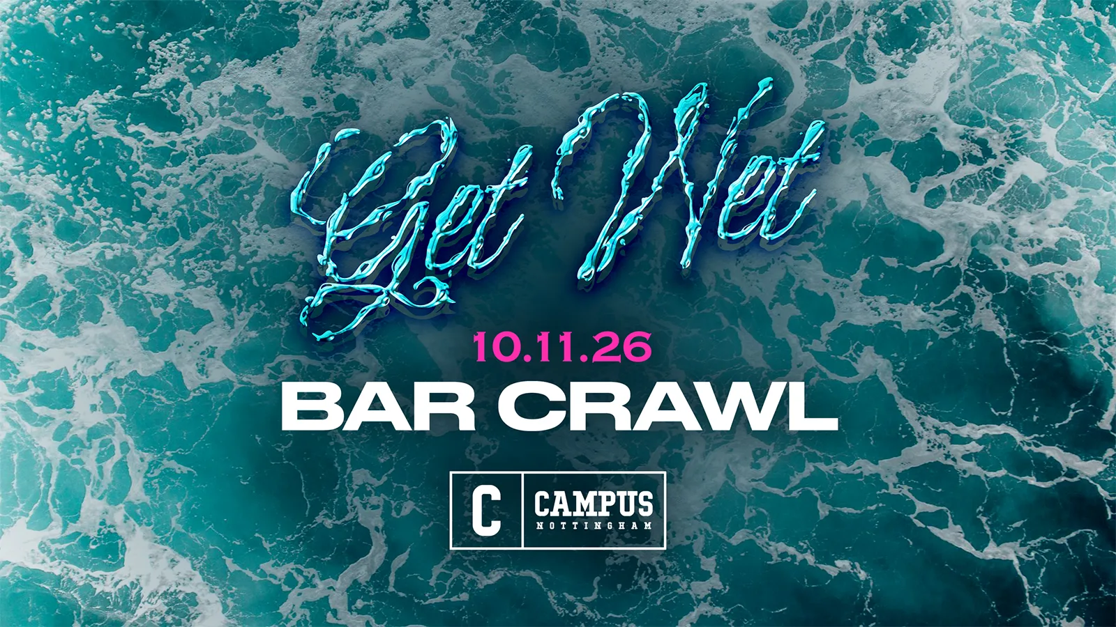 Get Wet Bar Crawl at Nottingham Bierkeller