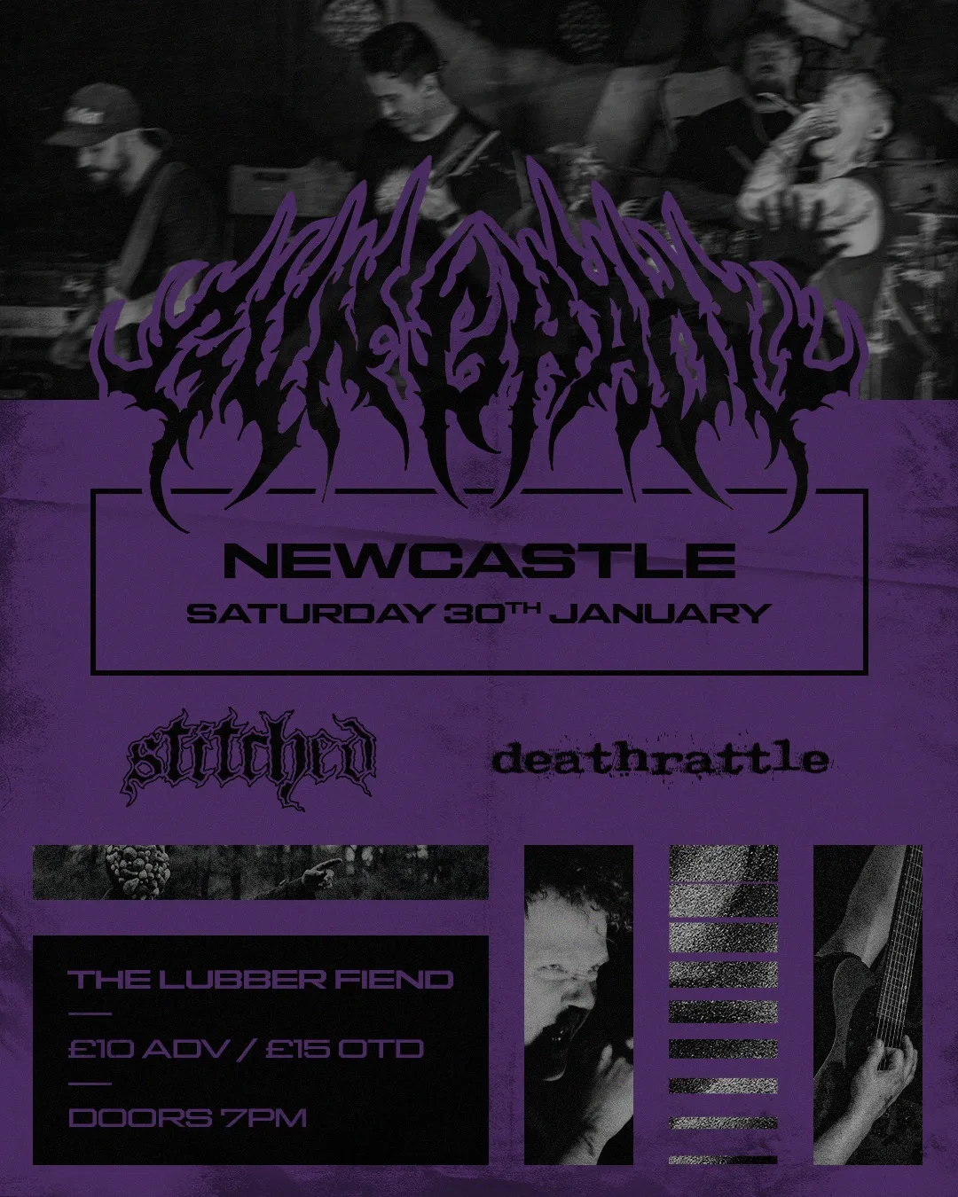 Gun Ghaol @ The Lubber Fiend + Stitched + Deathrattle