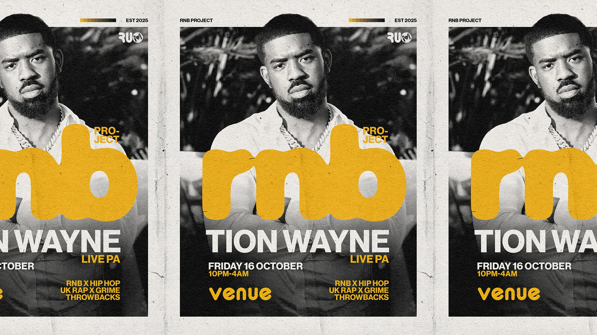 RNB Project - TION WAYNE [LIVE] - Canterbury at The Venue