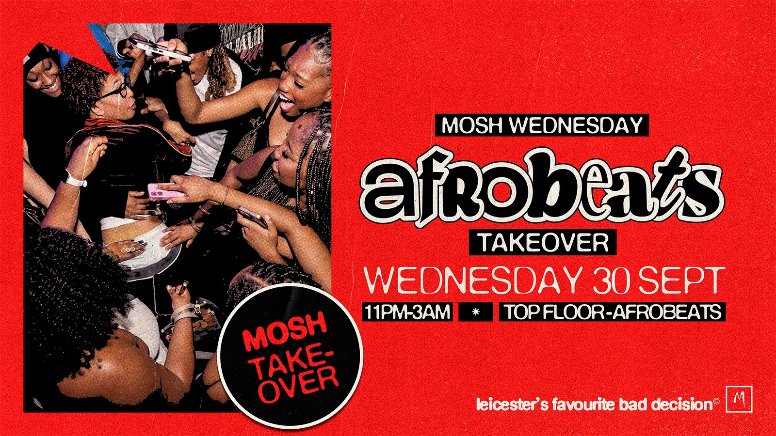 🔥 MOSH SOCIETY WEDNESDAYS - FT. AFROBEATS TAKEOVER🔥 at Mosh