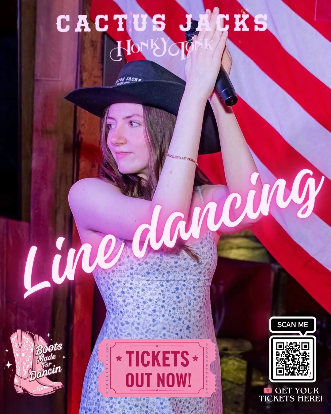 Line-dancing on 15th October