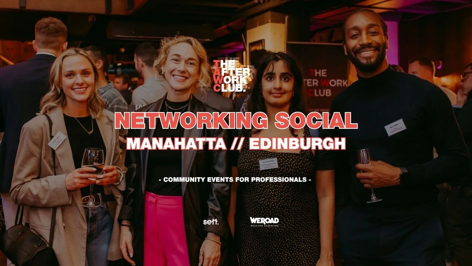 Networking Social - The After Work Club X Manahatta (Edinburgh) at Manahatta Edinburgh