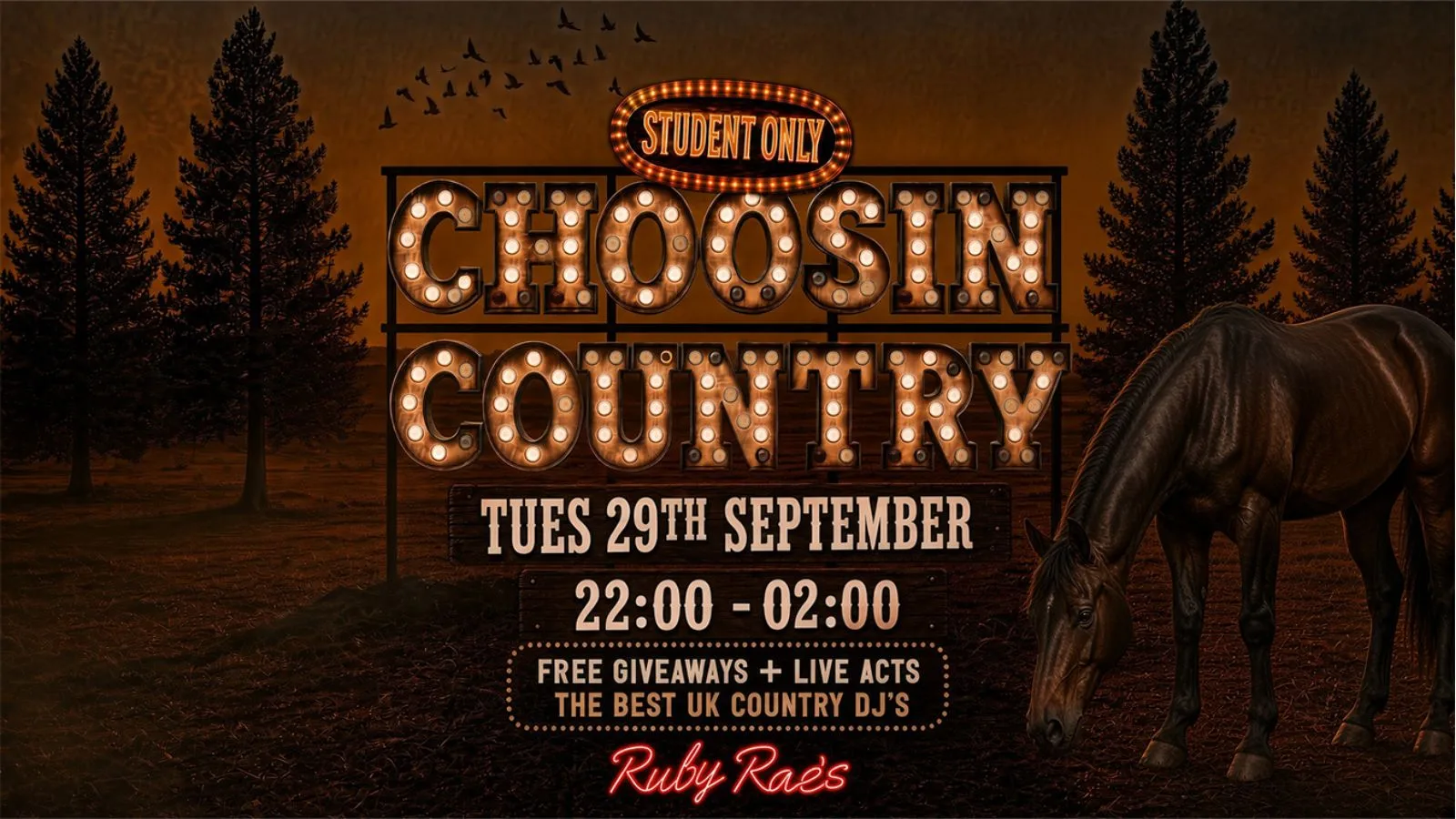 Choosin' Country - Ruby Rae's Student Special 🤠 👢