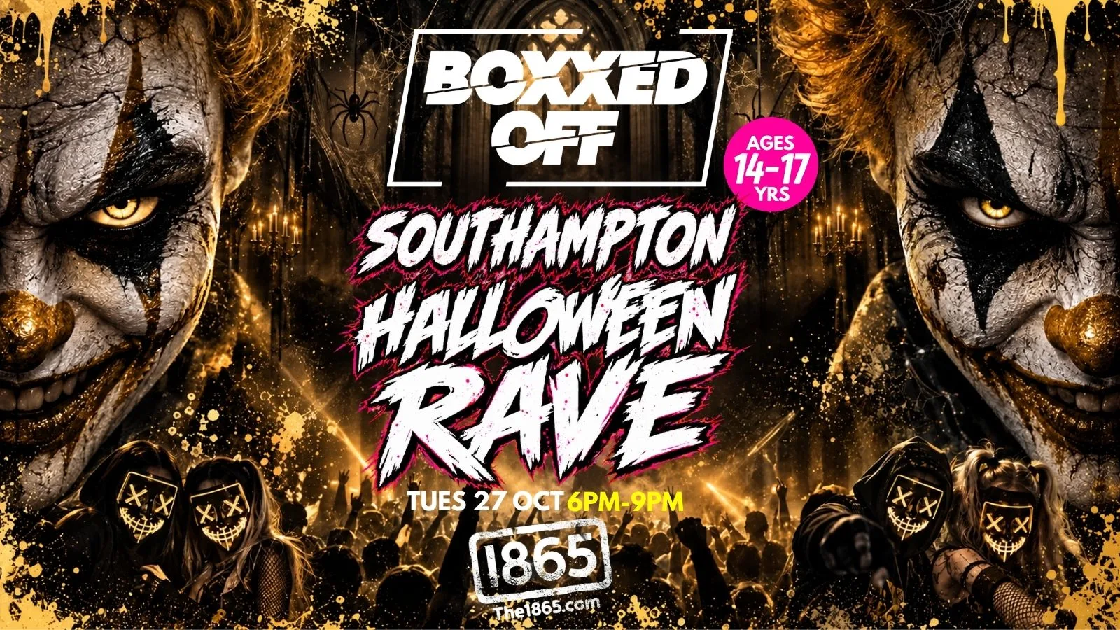 BOXXED OFF SOUTHAMPTON HALLOWEEN RAVE 👻🎃💀
