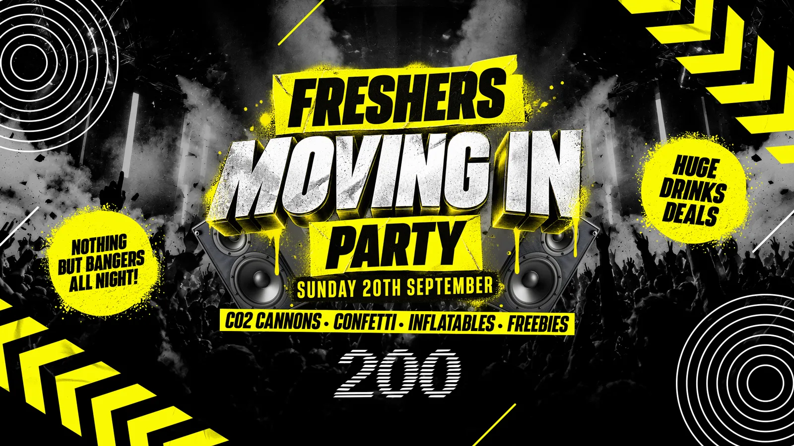 FRESHERS MOVE IN PARTY!! FREE SHOT WITH A TICKET! @ 200 Birmingham💥 20/09