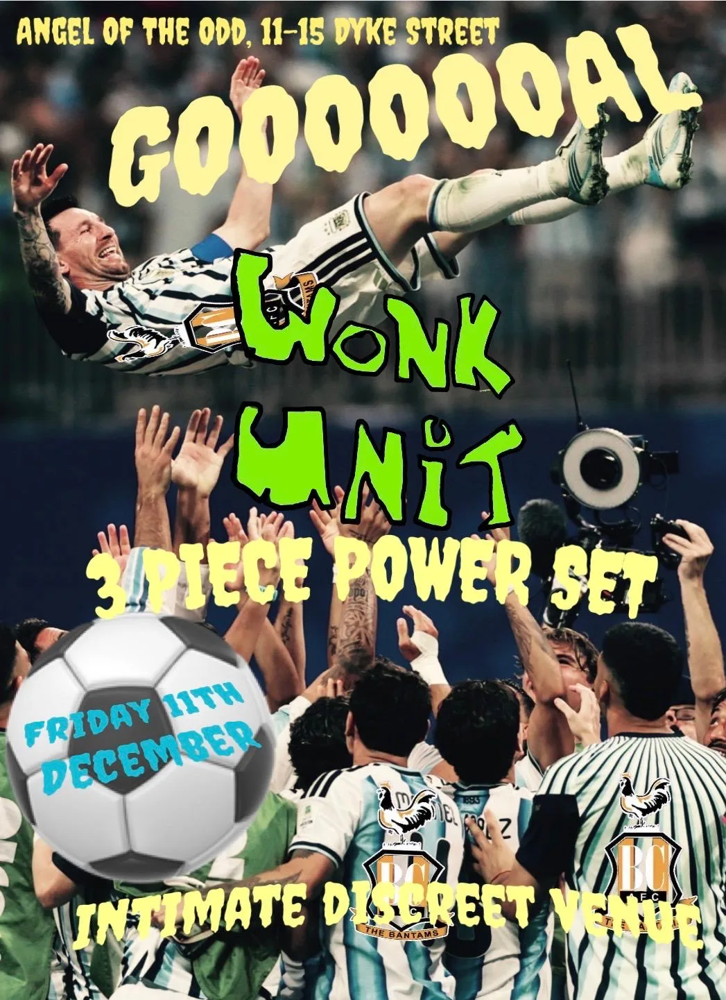 Wonk Unit - 3 Piece Power Set at Angel Of The Odd (Next To The Underground)