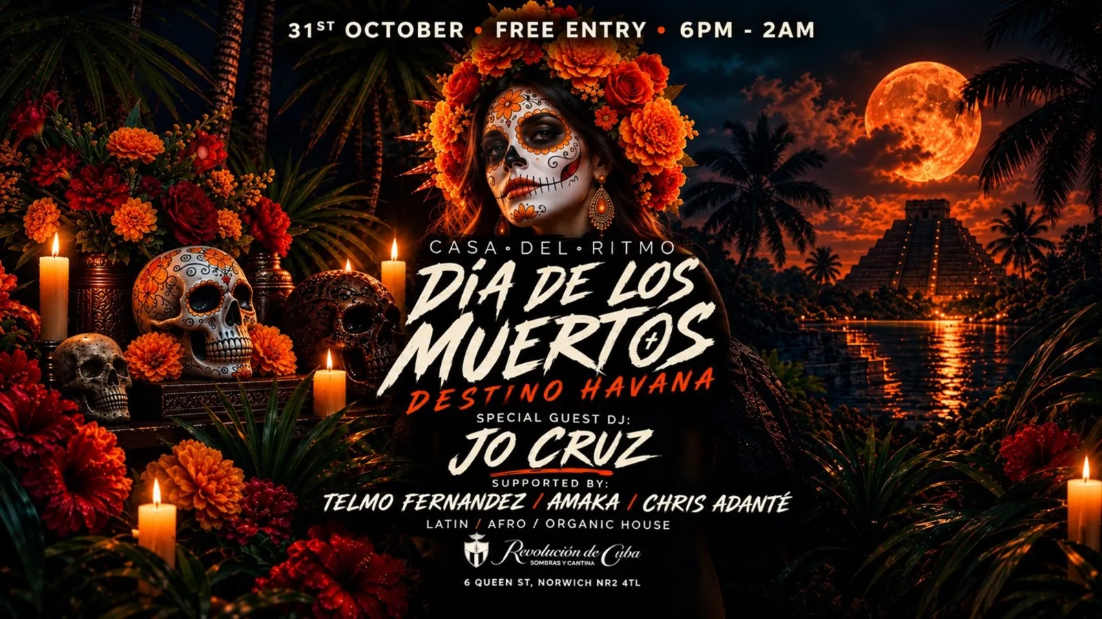 DESTINO HAVANA - DÍA DE LOS MUERTOS
