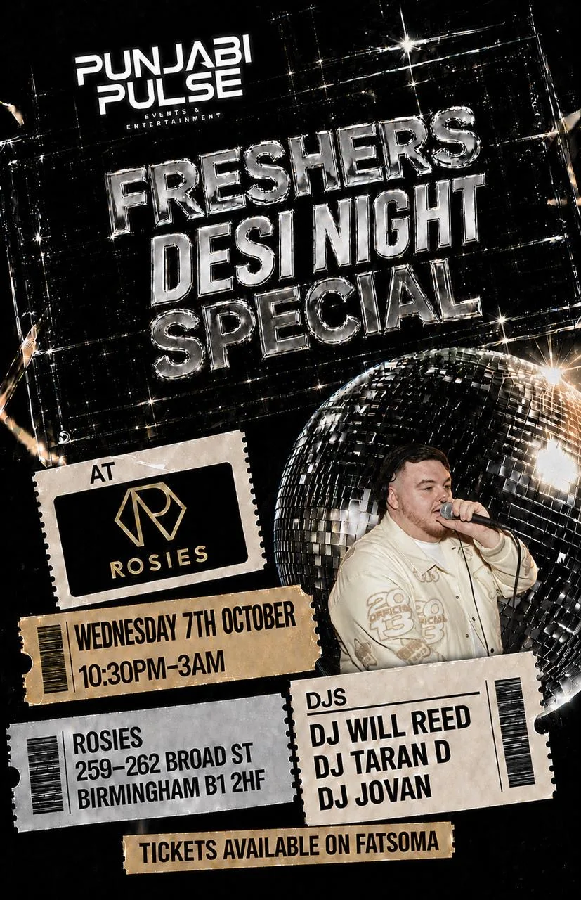 Freshers Desi Night Special At Rosies