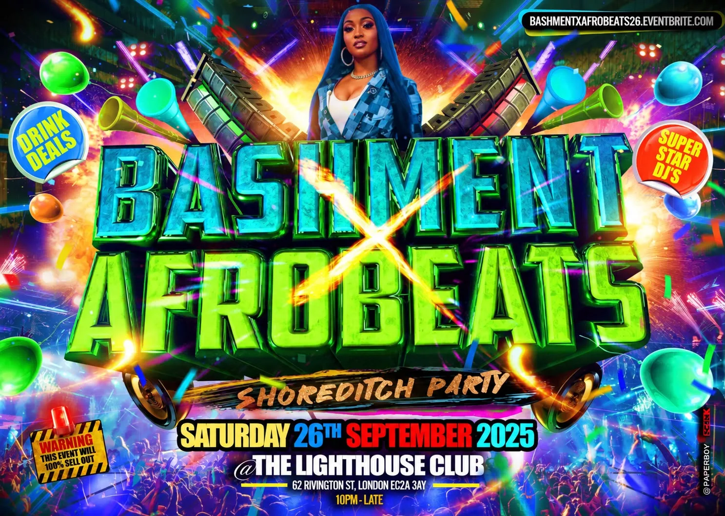 Bashment X Afrobeats - Shoreditch Party at The Lighthouse Bar and Club