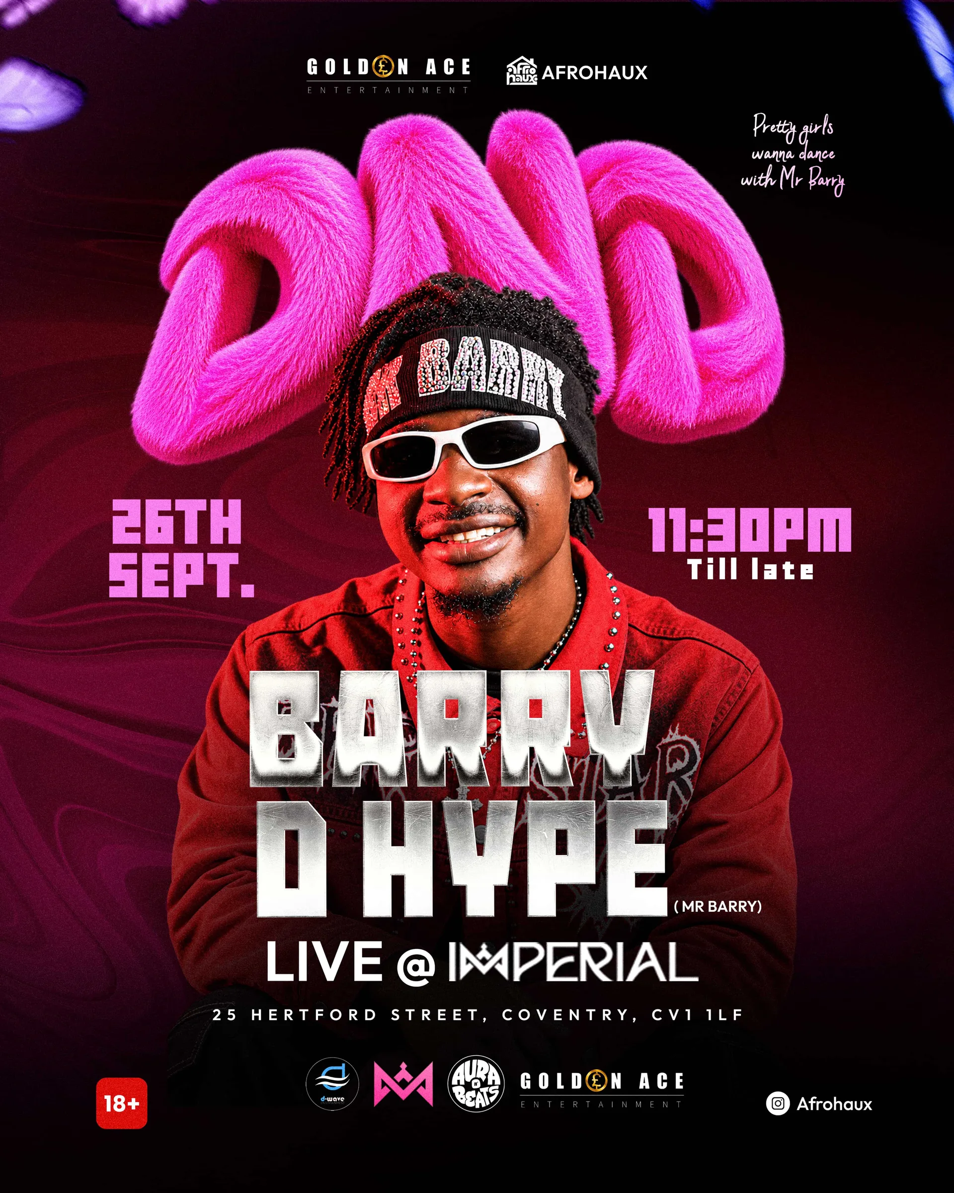 DND - Pretty Girls Wanna Dance with MR BARRY at IMPERIAL Nightclub