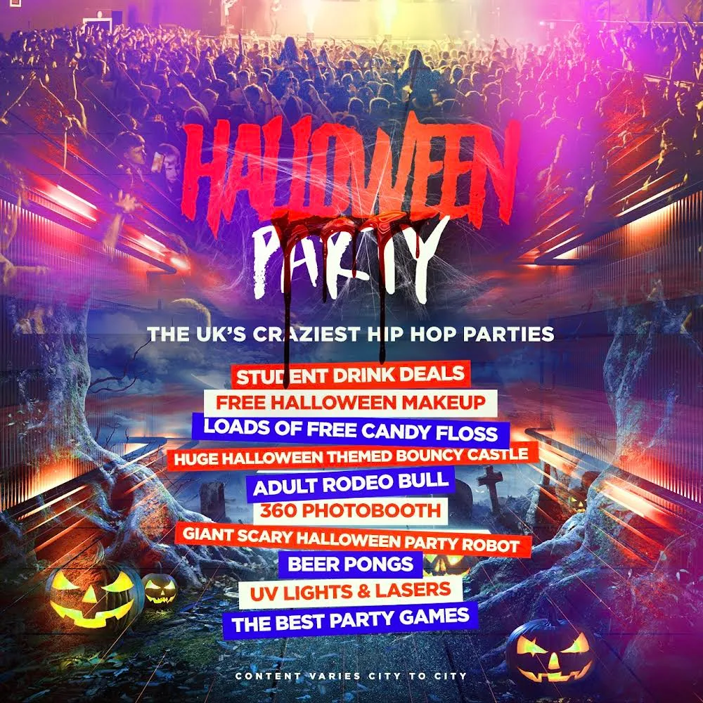 Halloween Freshers Party - Leicester 3000+ Zombies at Club Republic