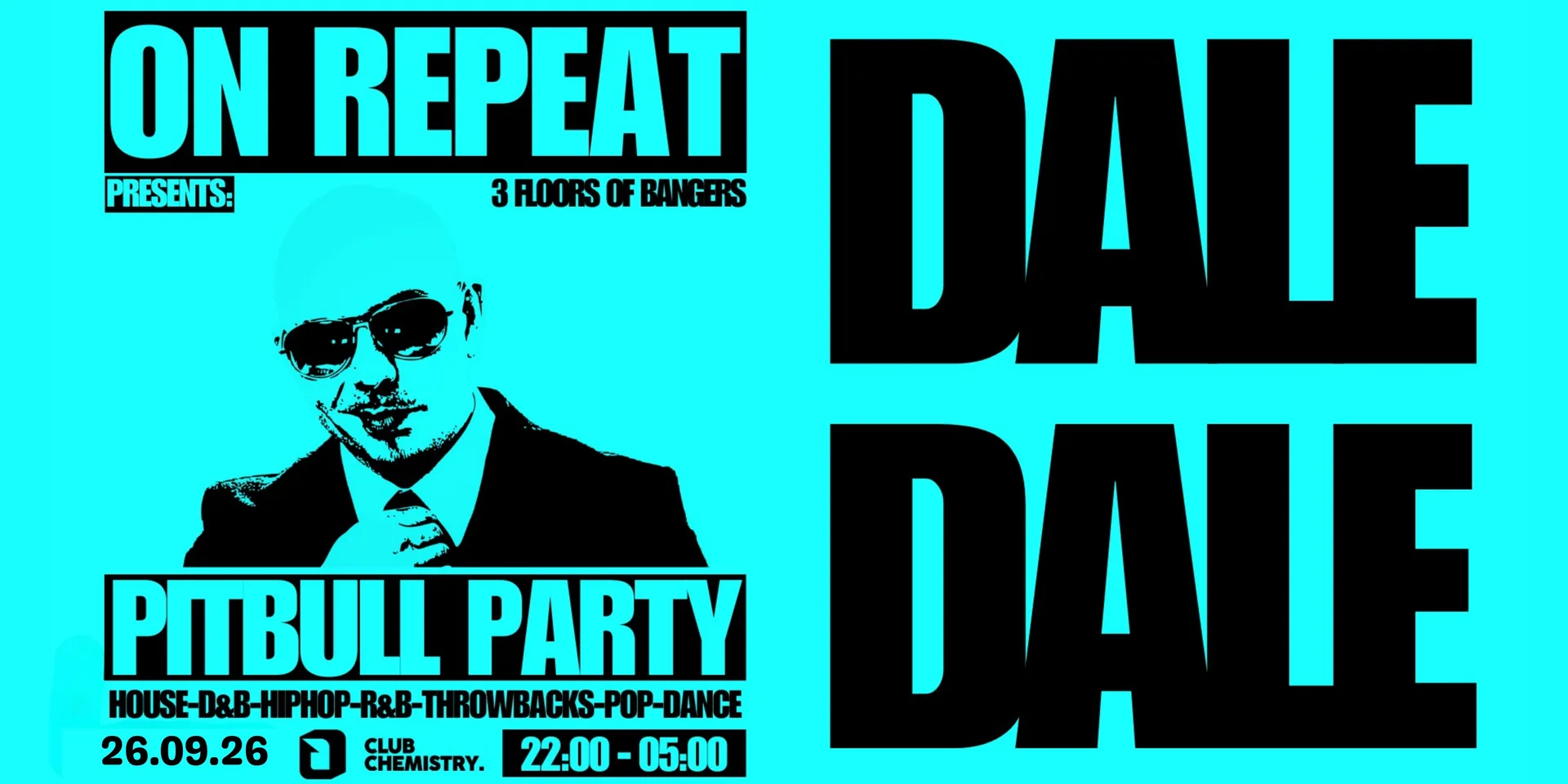 PITBULL PARTY w/ worlds biggest pitbull tribute 👨🏼‍🦲 *5 £4 TICKETS LEFT* at Club Chemistry