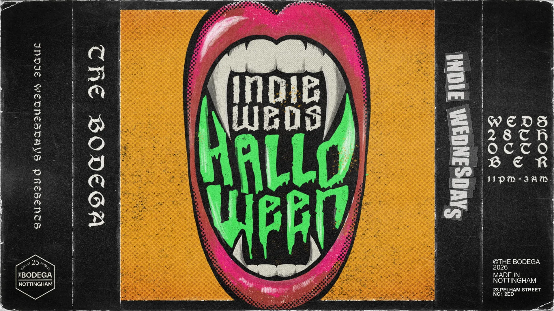 Indie Weds Halloween at The Bodega Nottingham