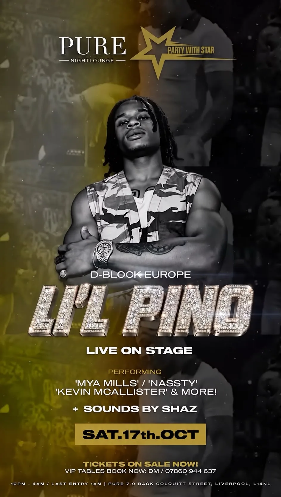 Dblock Europe very own LiL Pino performing live with special guest