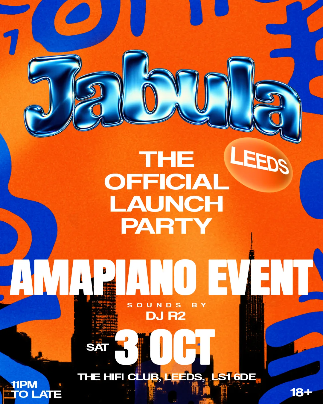 JABULA: THE OFFICAL LAUNCH PARTY l 3RD OCT l AMAPIANO EVENT