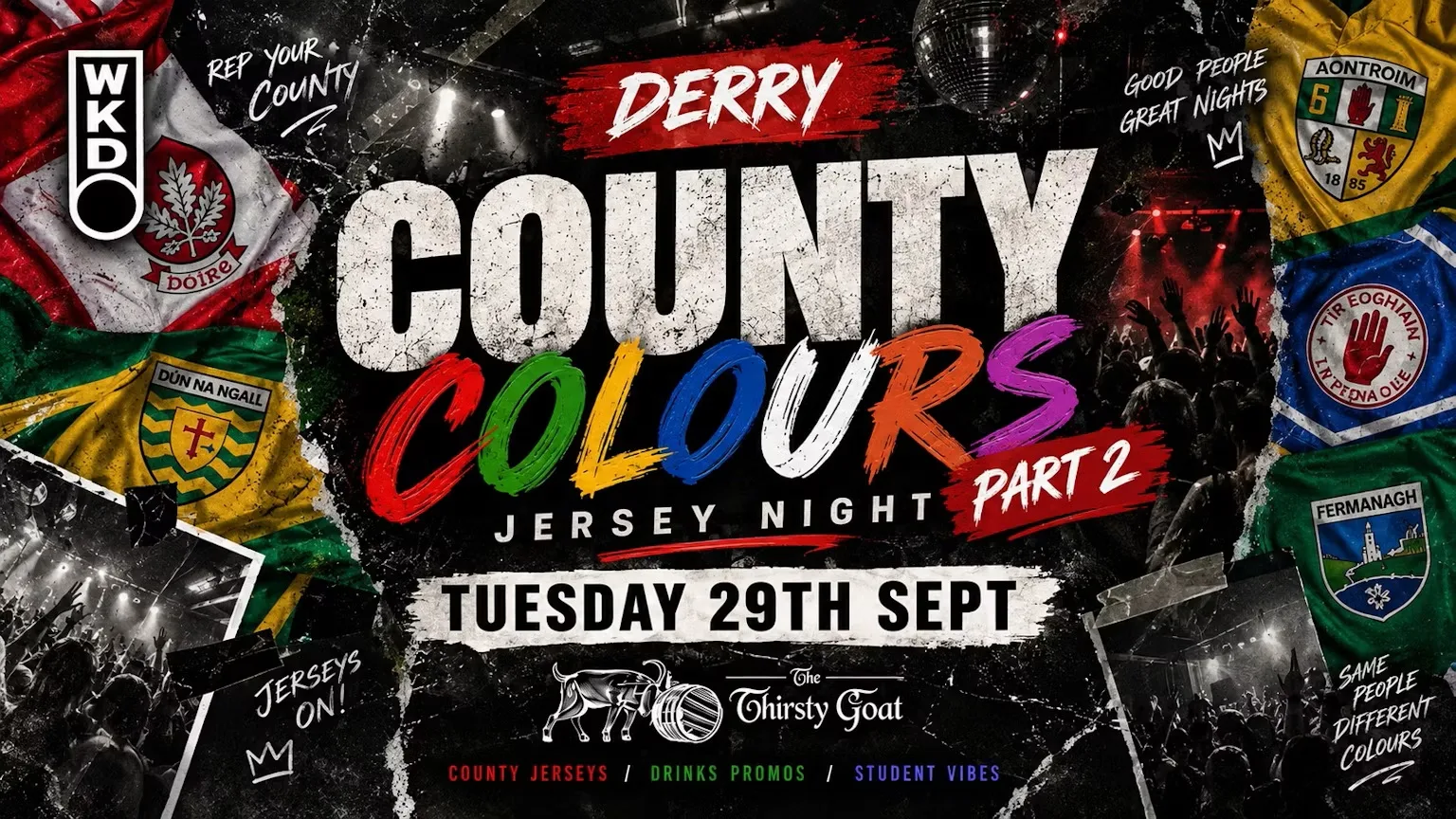 Derry - County Colours Part 2 Jersey Night