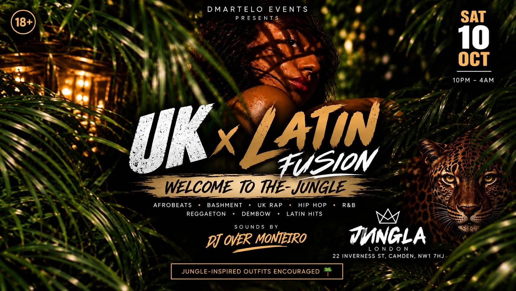 UK x Latin Fusion: Welcome to the Jungle at JUNGLA LONDON