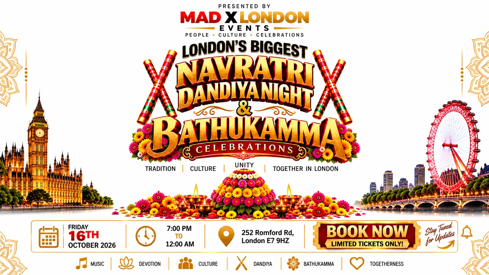 Navratri Dandiya Night & Bathukamma Celebrations