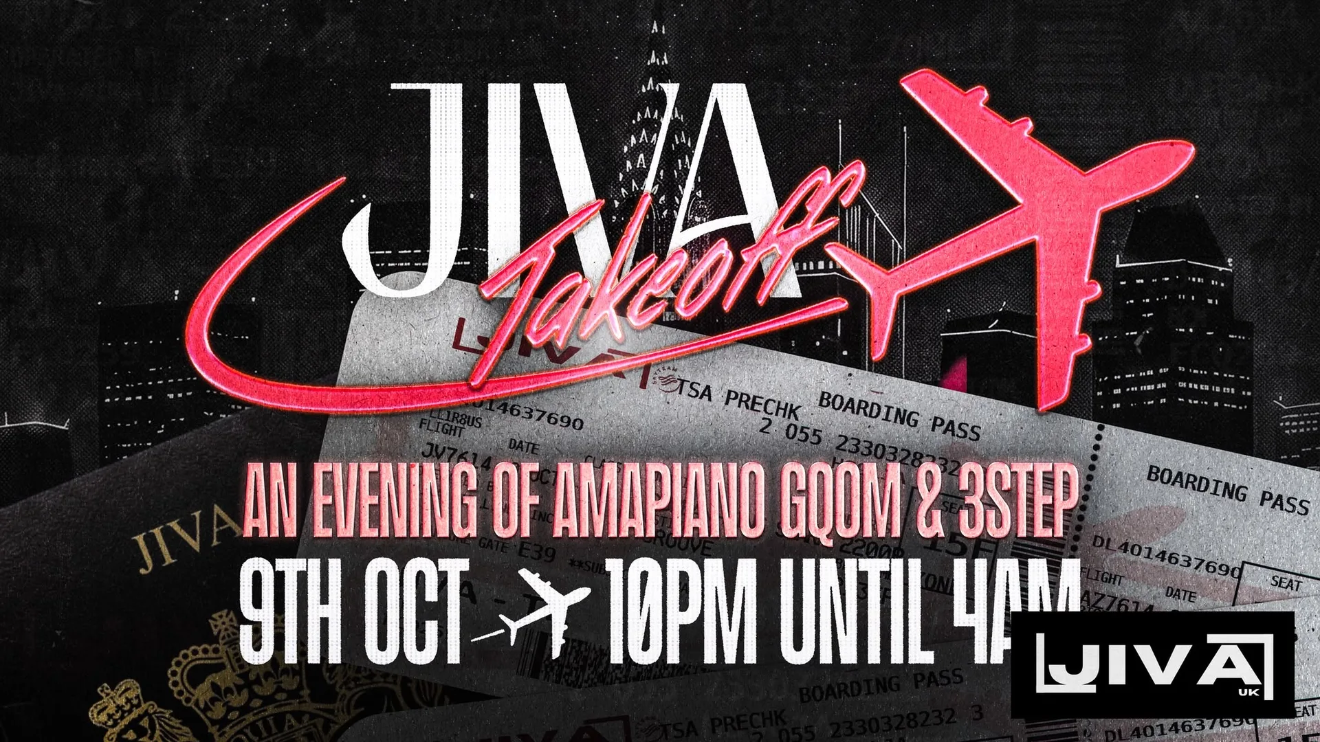 JIVA Takeoff at Liquid Library