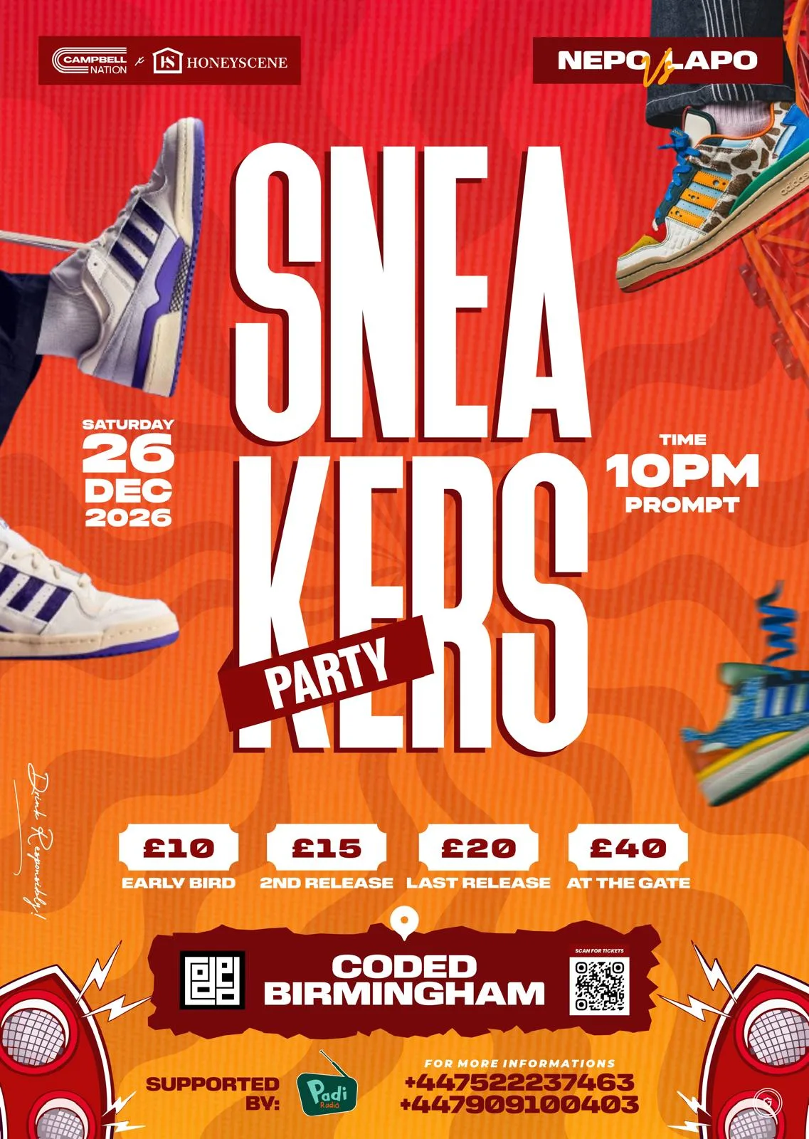 SNEAKERS PARTY