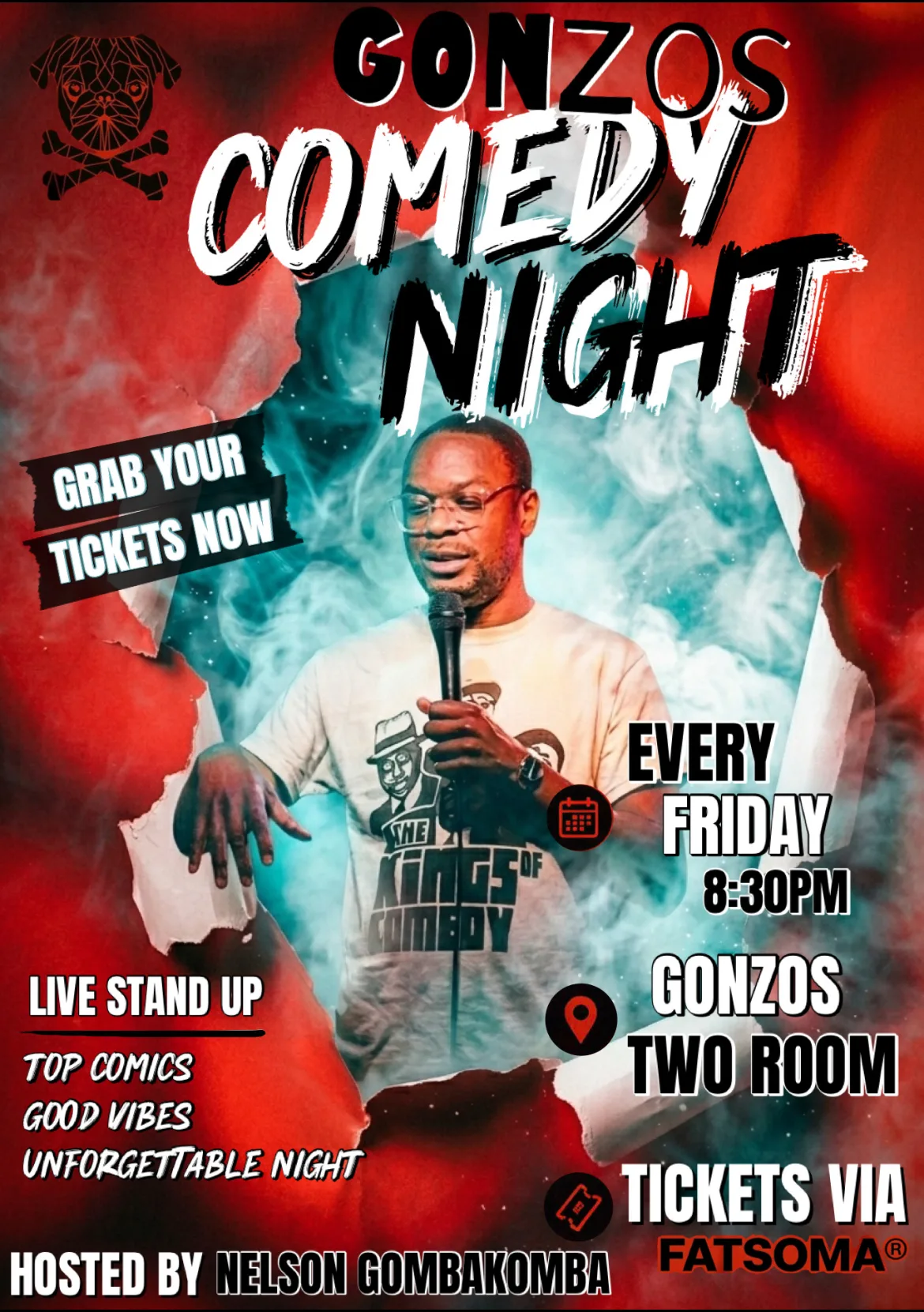 Gonzo's Comedy Night at Gonzo's Tea Room