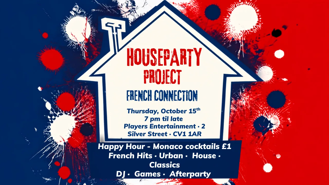 The Houseparty Project - French Night at Players Party Rooms